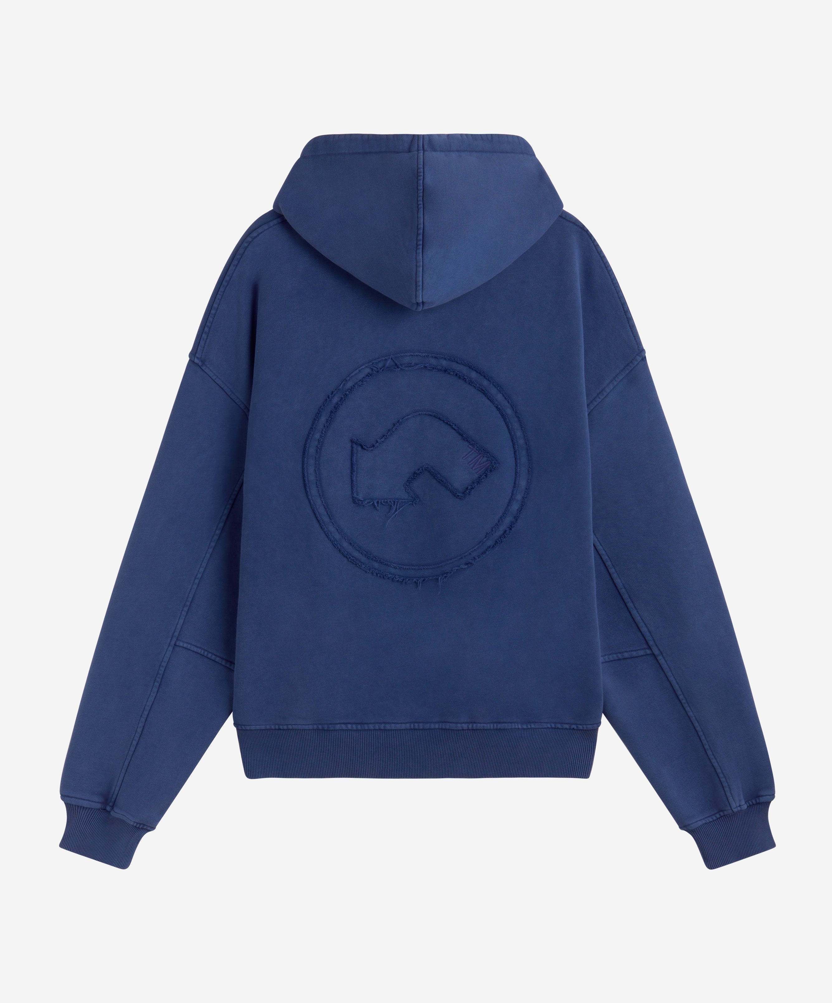 BLUE PILL ZIPPER HOODIE