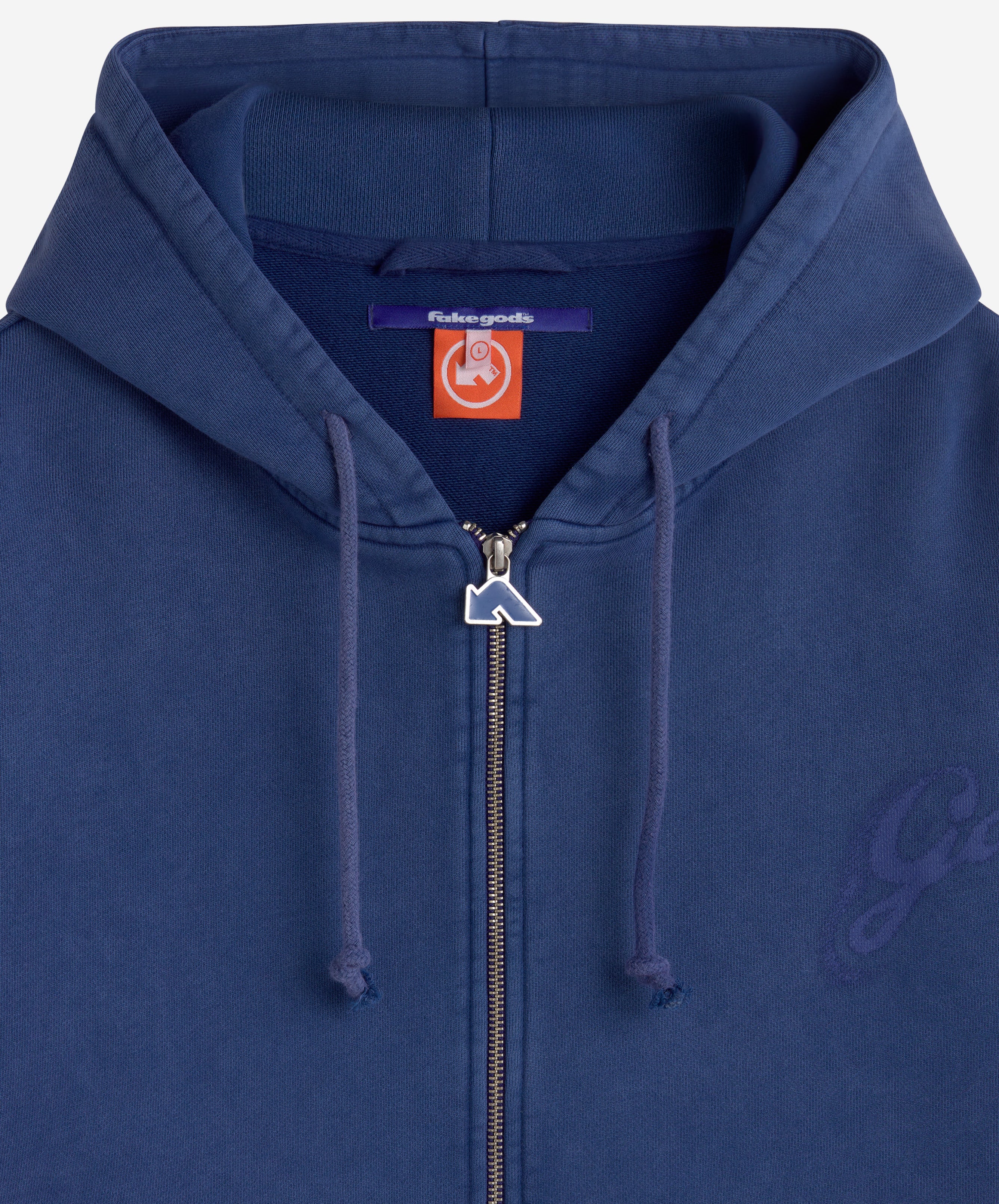 BLUE PILL ZIPPER HOODIE