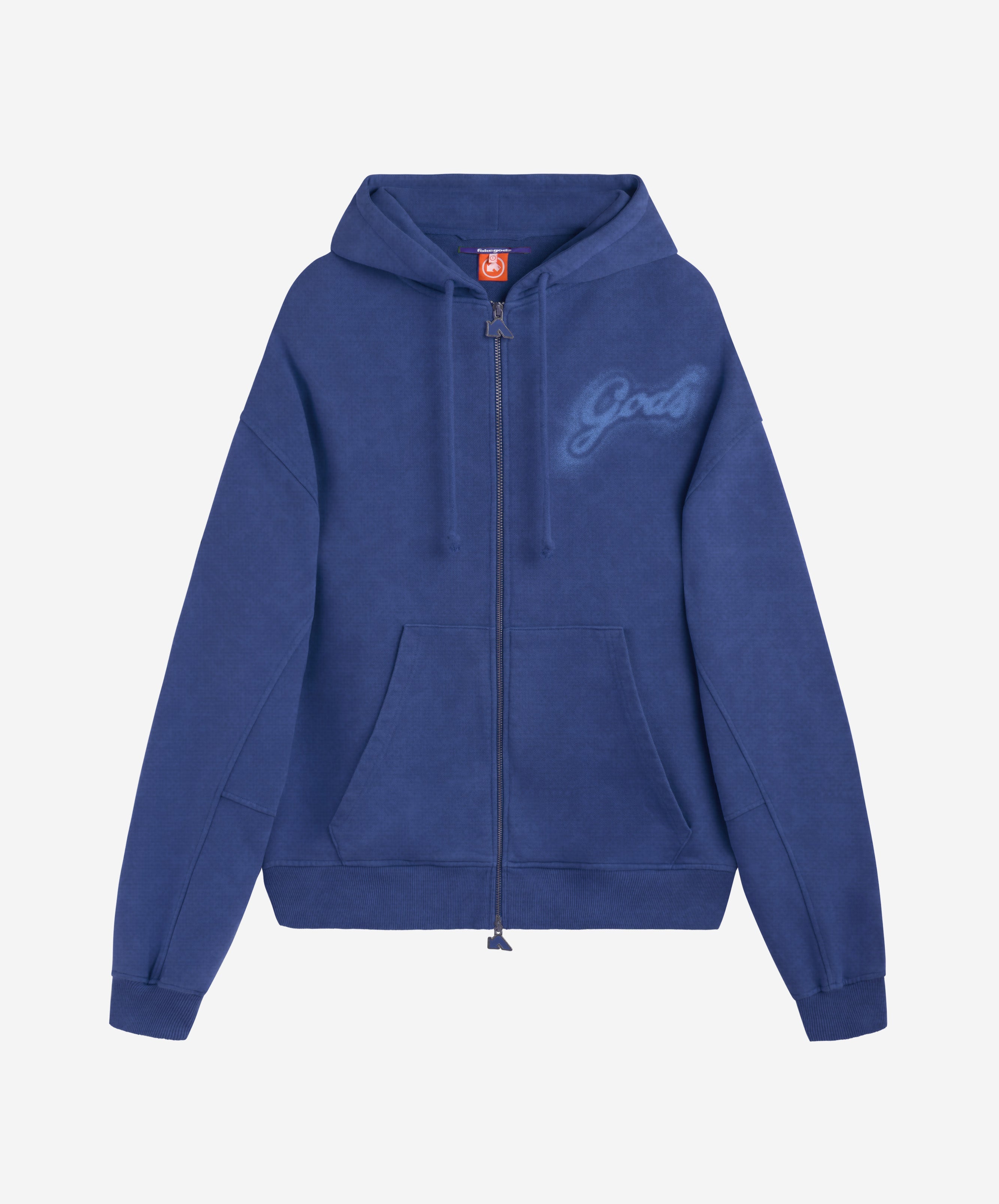 BLUE PILL ZIPPER HOODIE