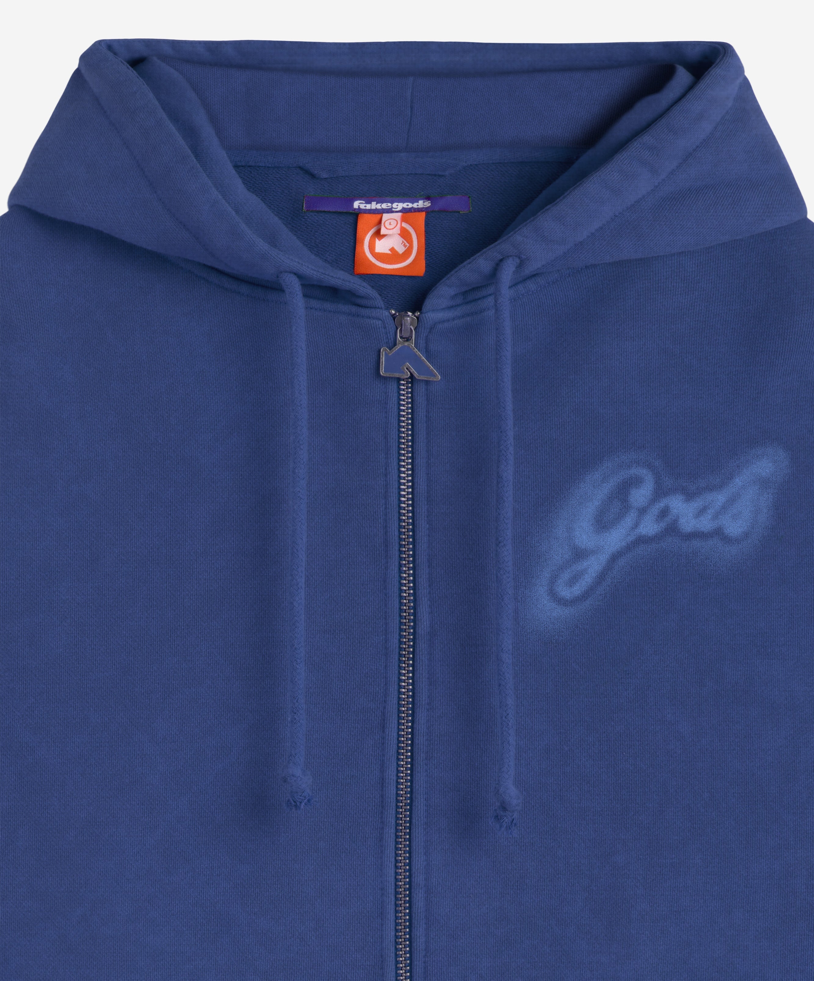 BLUE PILL ZIPPER HOODIE