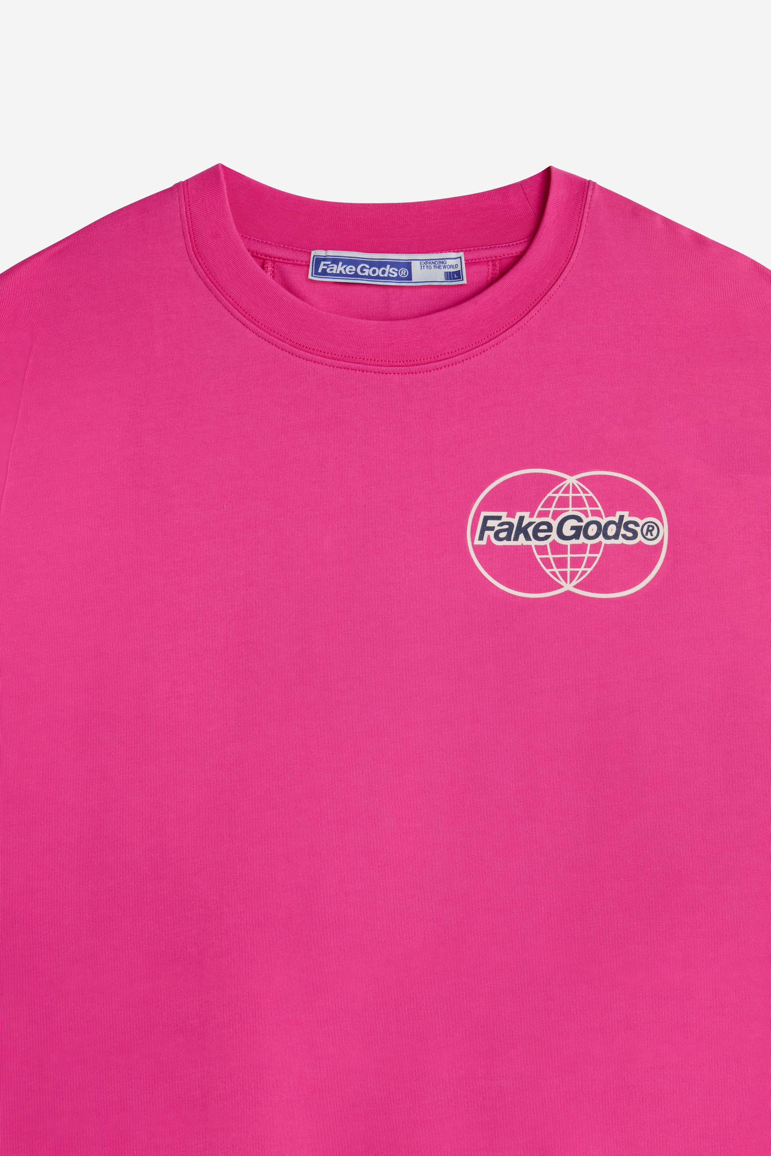 GLOBAL TEE FUCHSIA