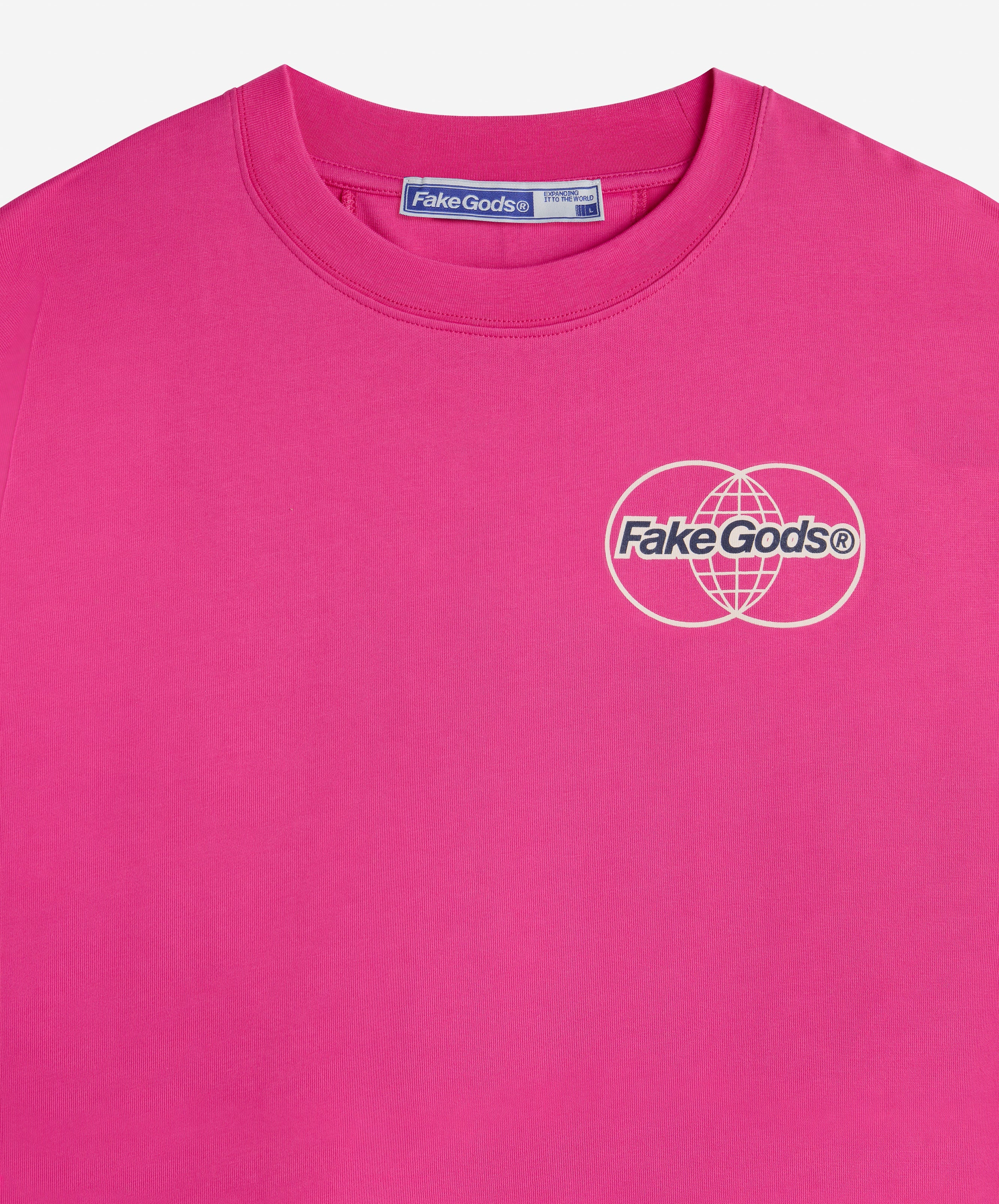 GLOBAL TEE FUCHSIA