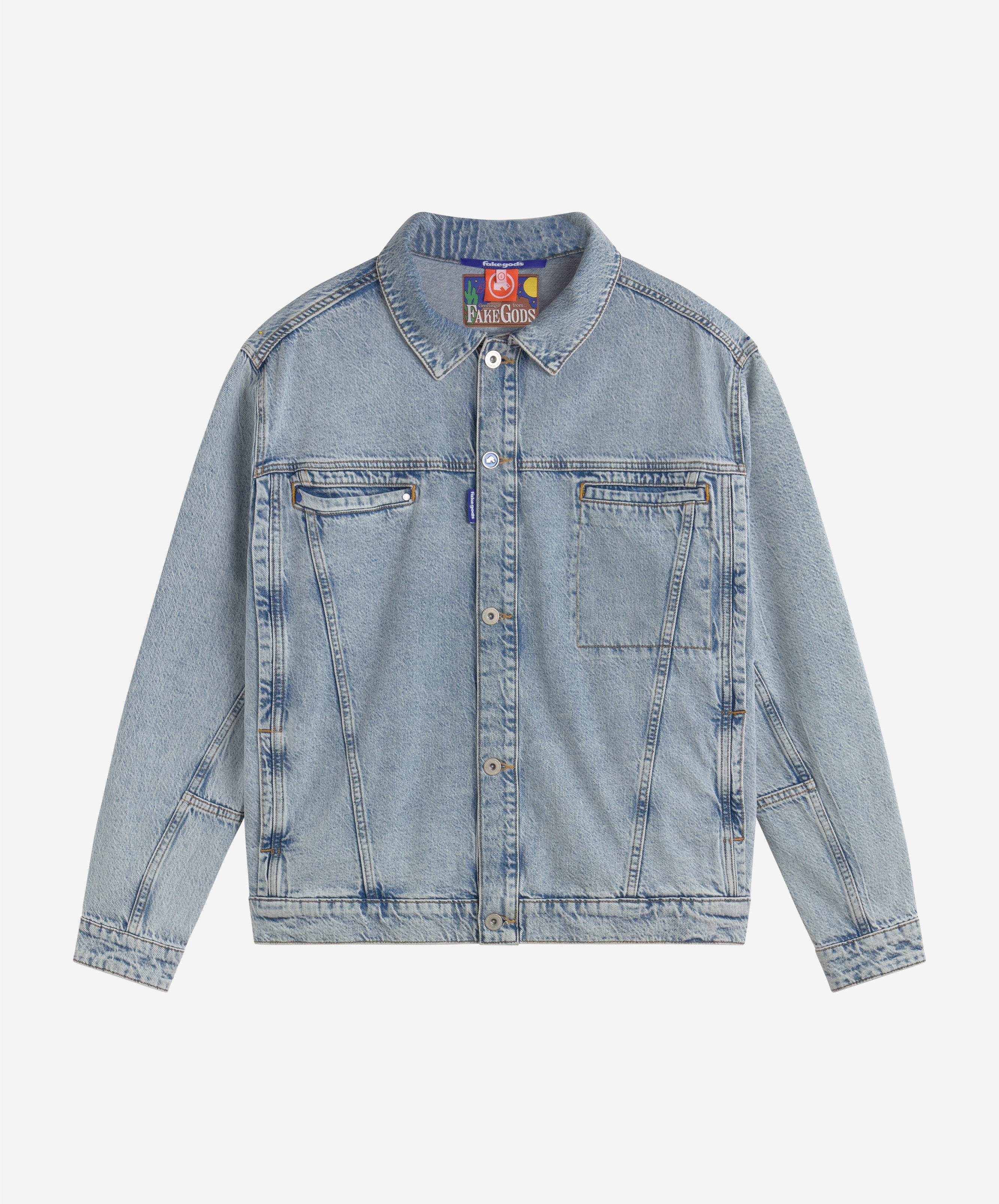 TM DENIM JACKET LIGHT BLUE