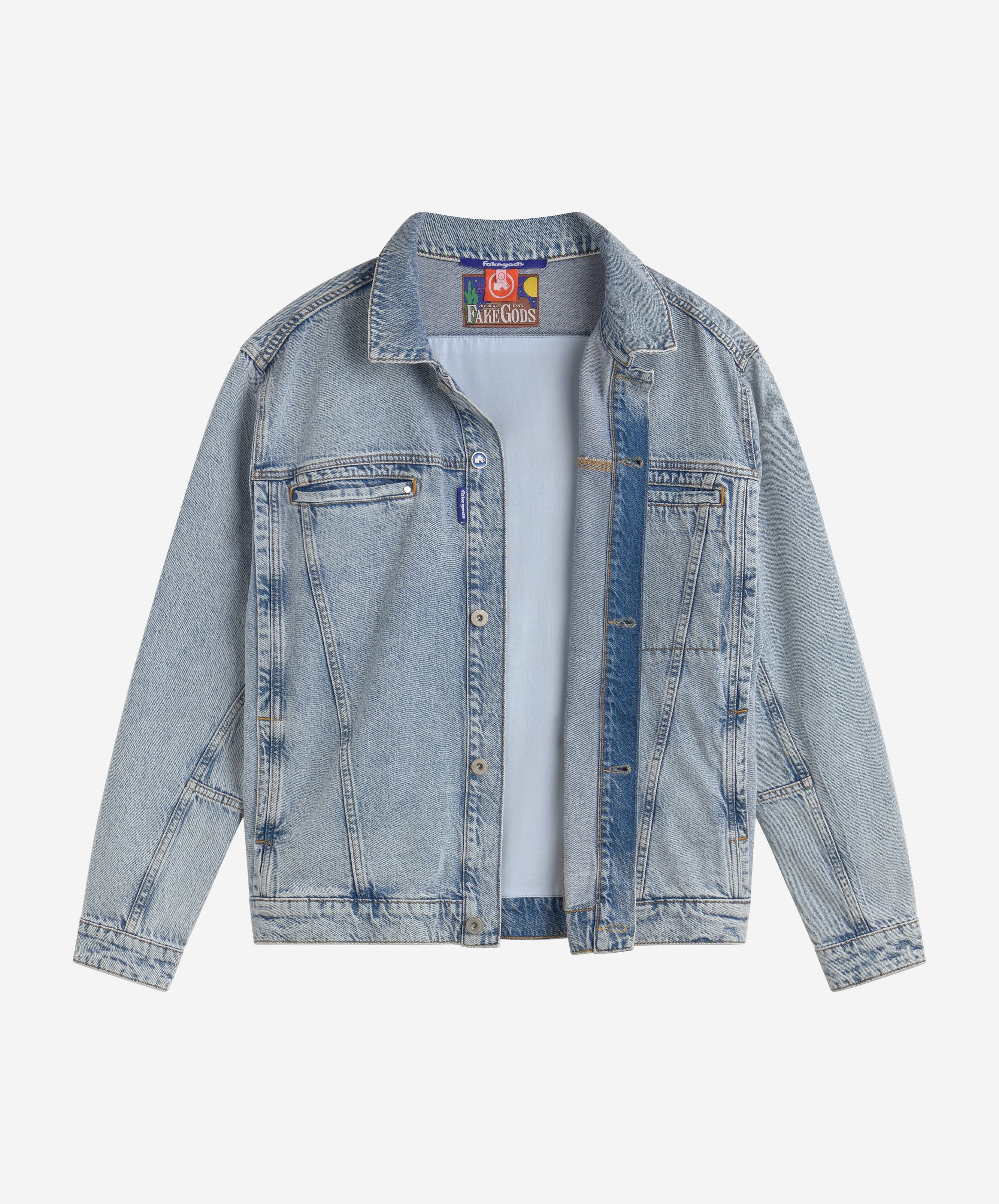 TM DENIM JACKET LIGHT BLUE