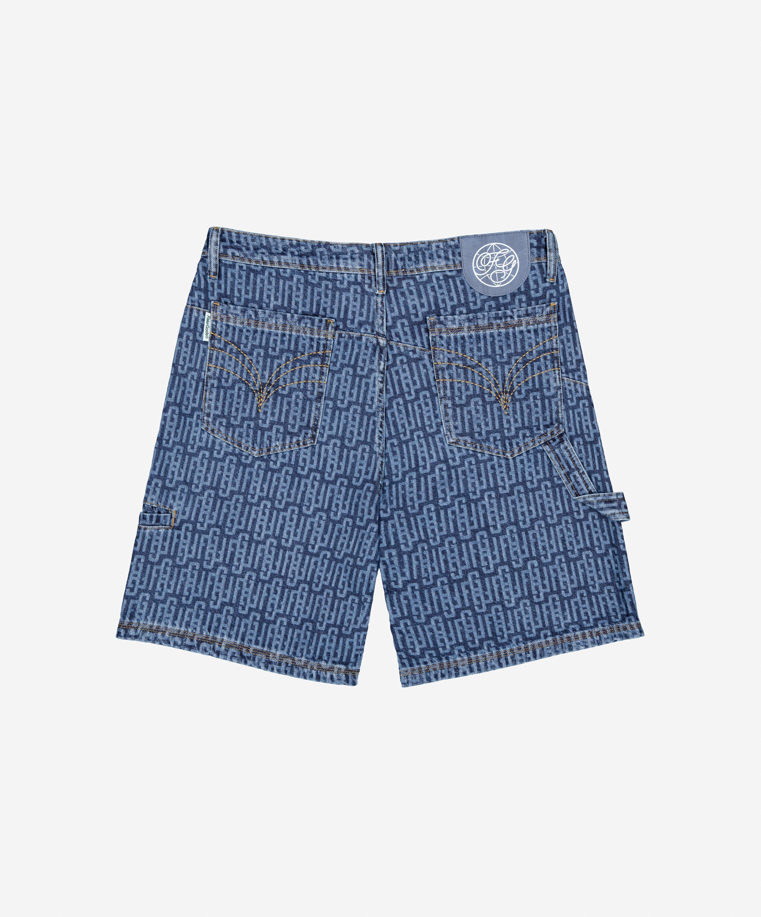 MONOGRAM SHORTS NAVY