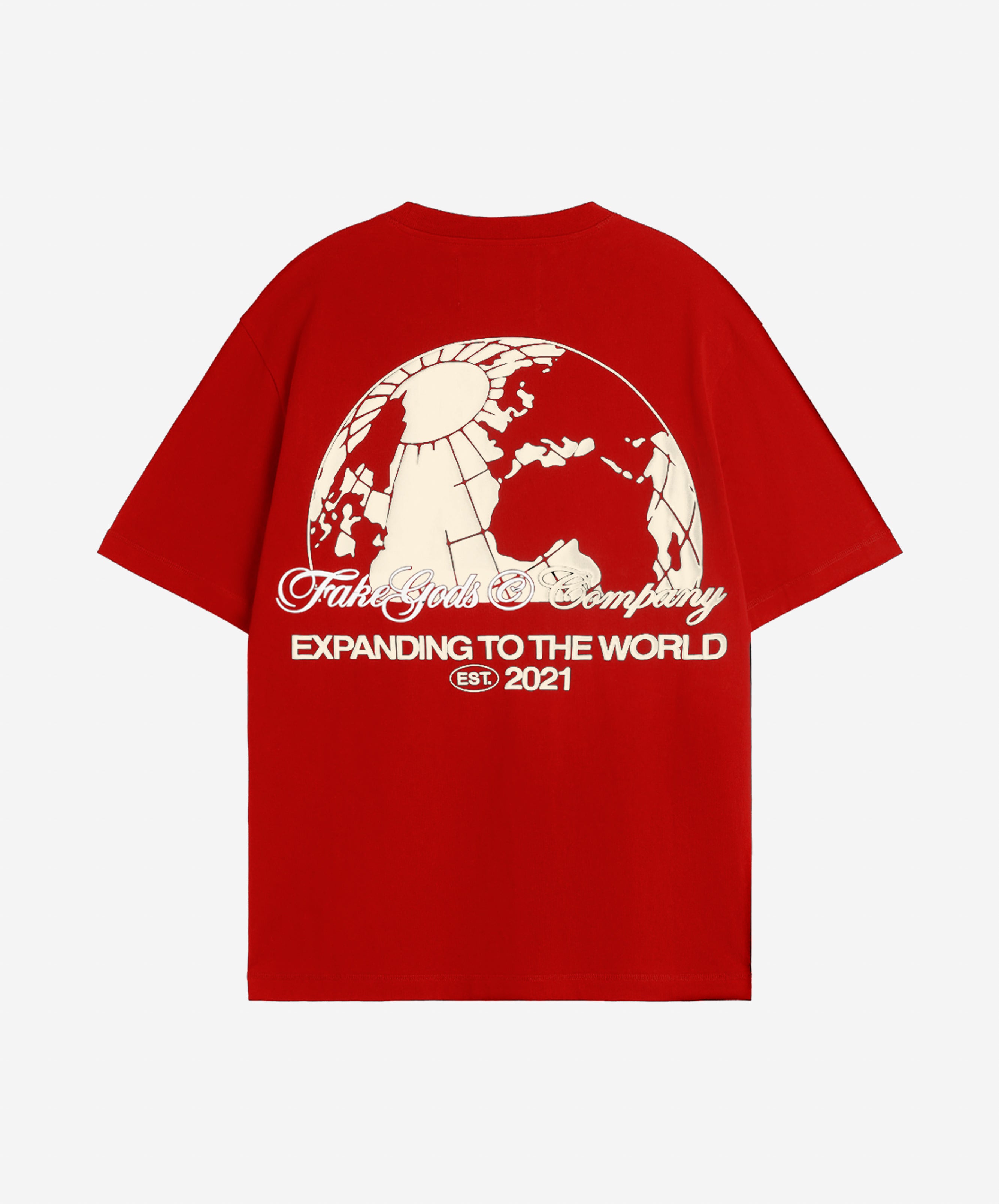 EXPANDING IT TEE RED