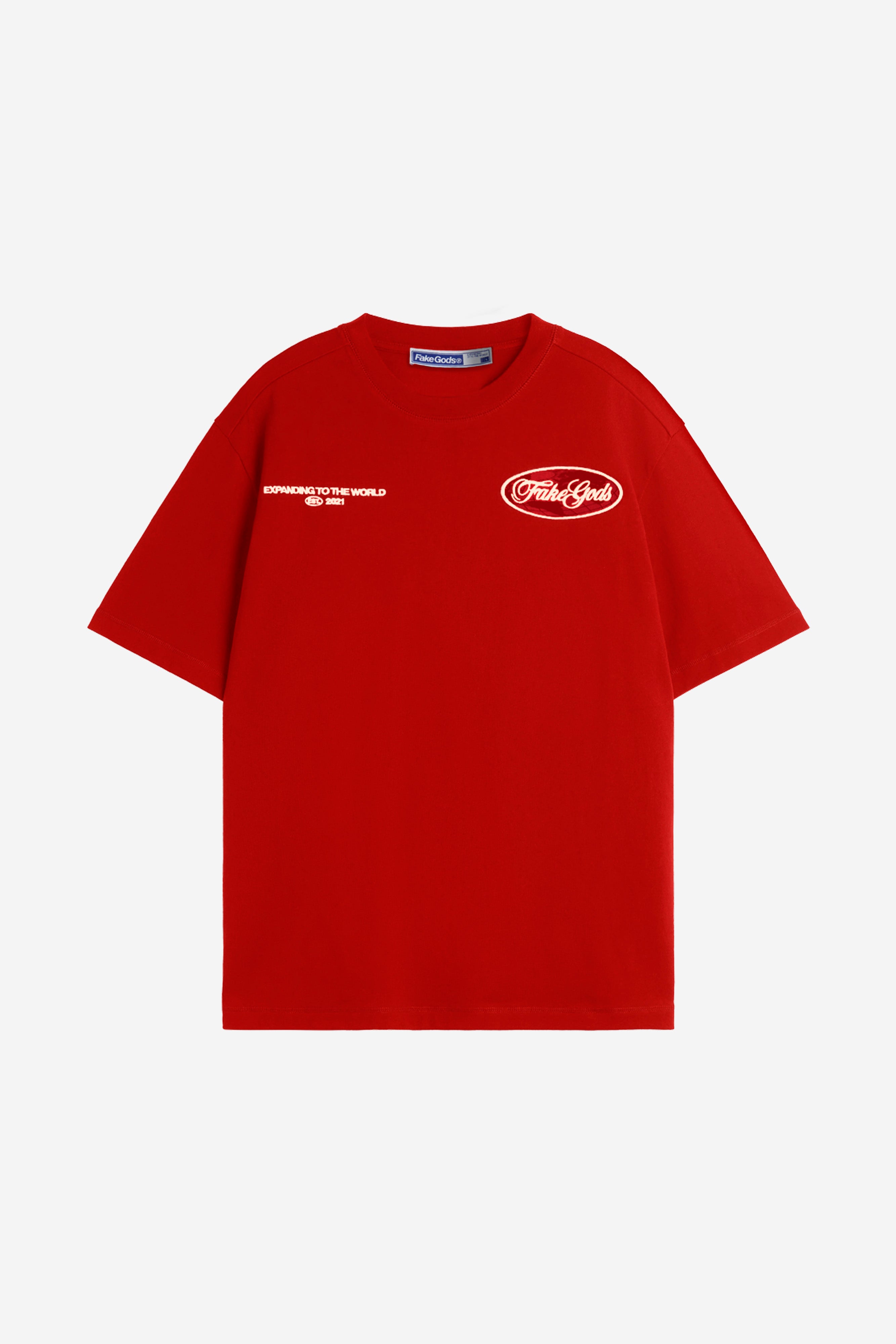 EXPANDING IT TEE RED