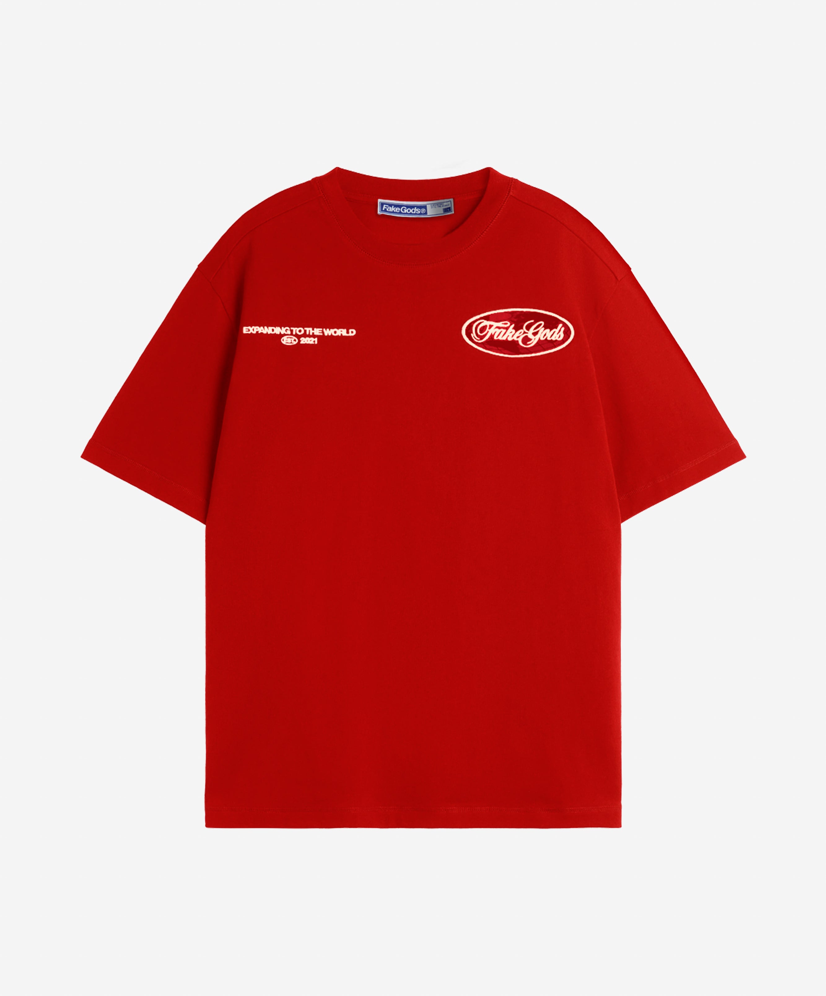 EXPANDING IT TEE RED