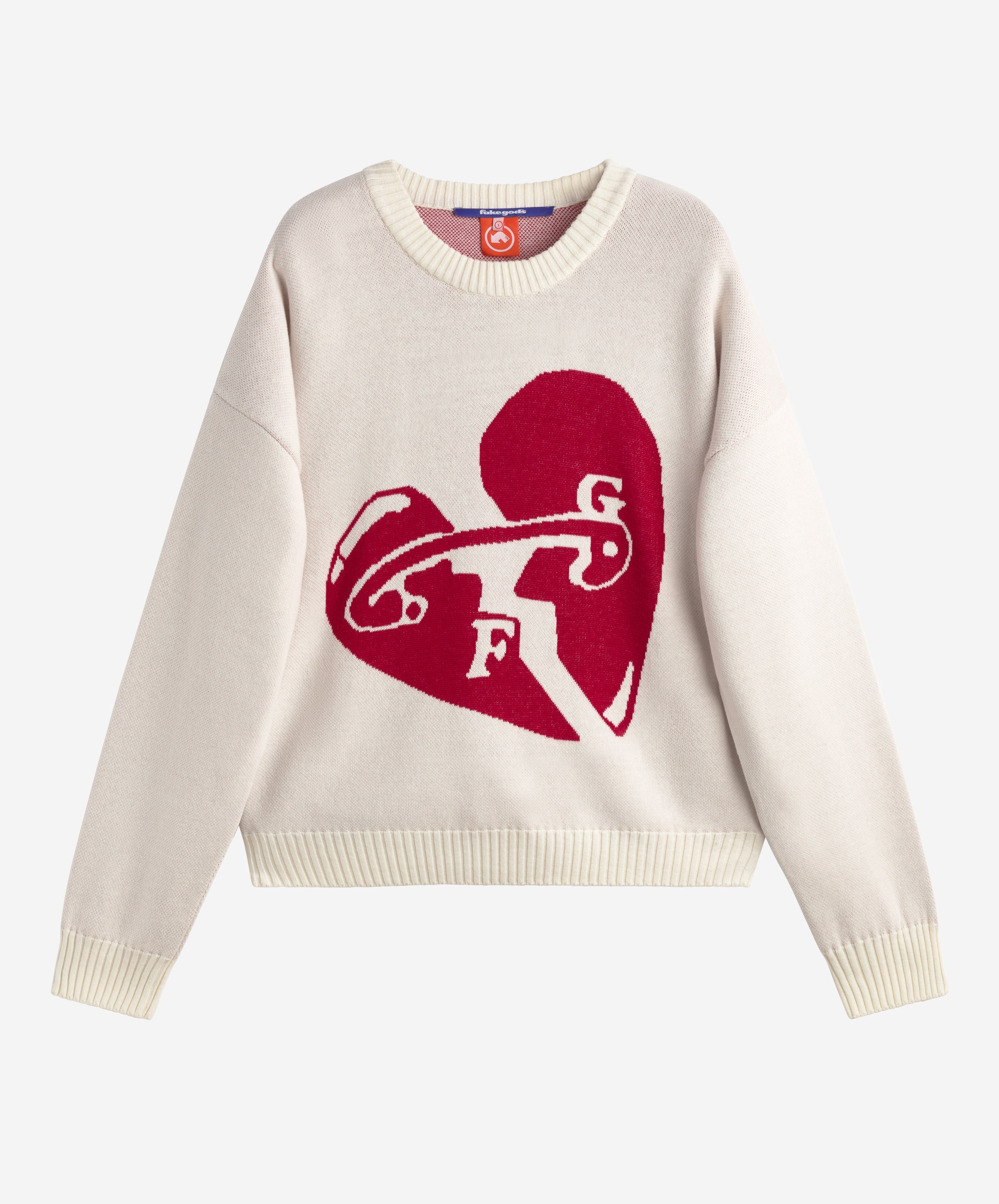 VALENTINE'S KNITTED SWEATER CREAM