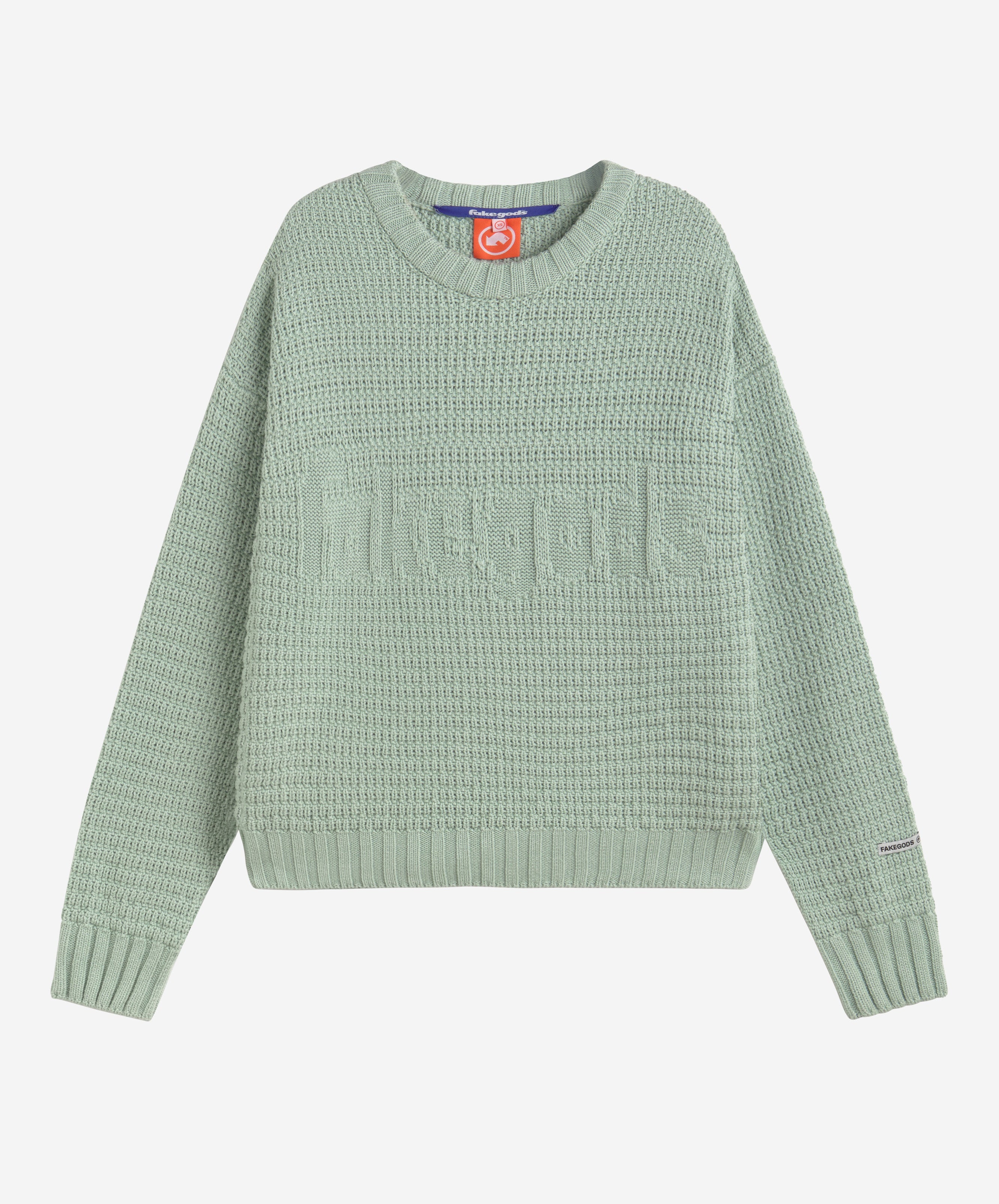 CHECKPOINT KNITTED SWEATER GREEN