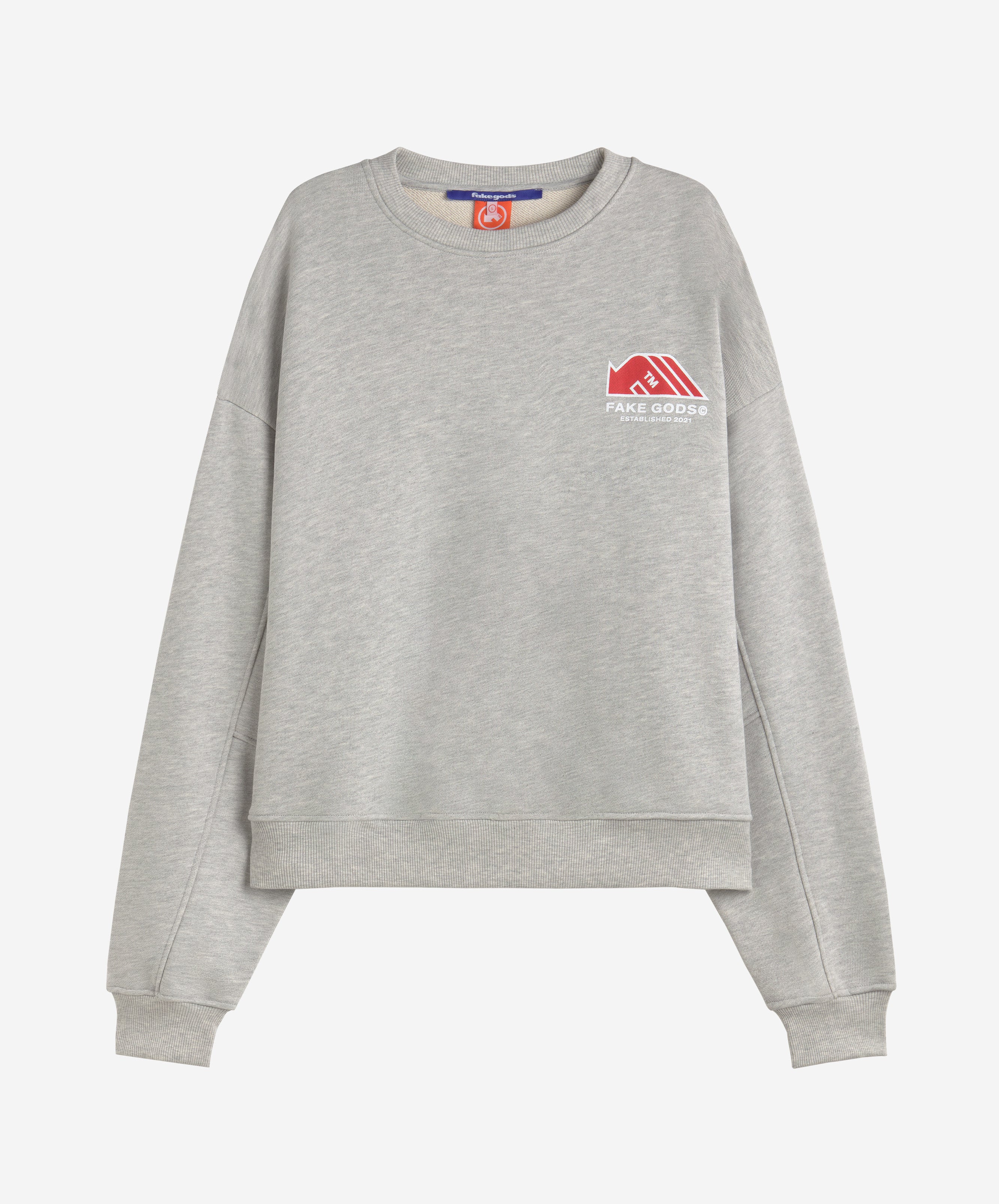 OUR WAY CREWNECK LIGHT GREY