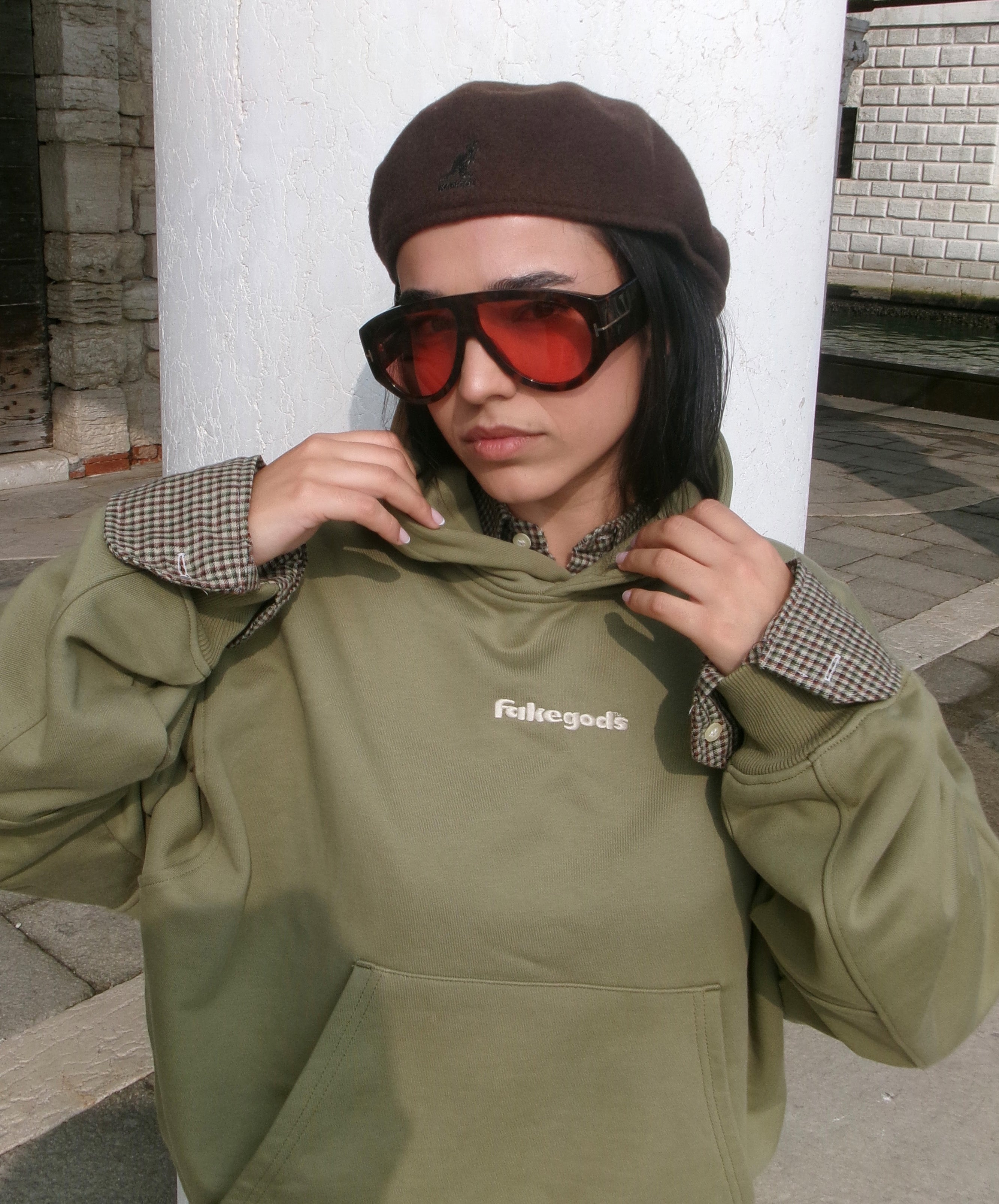 CORE HOODIE OLIVE GREEN