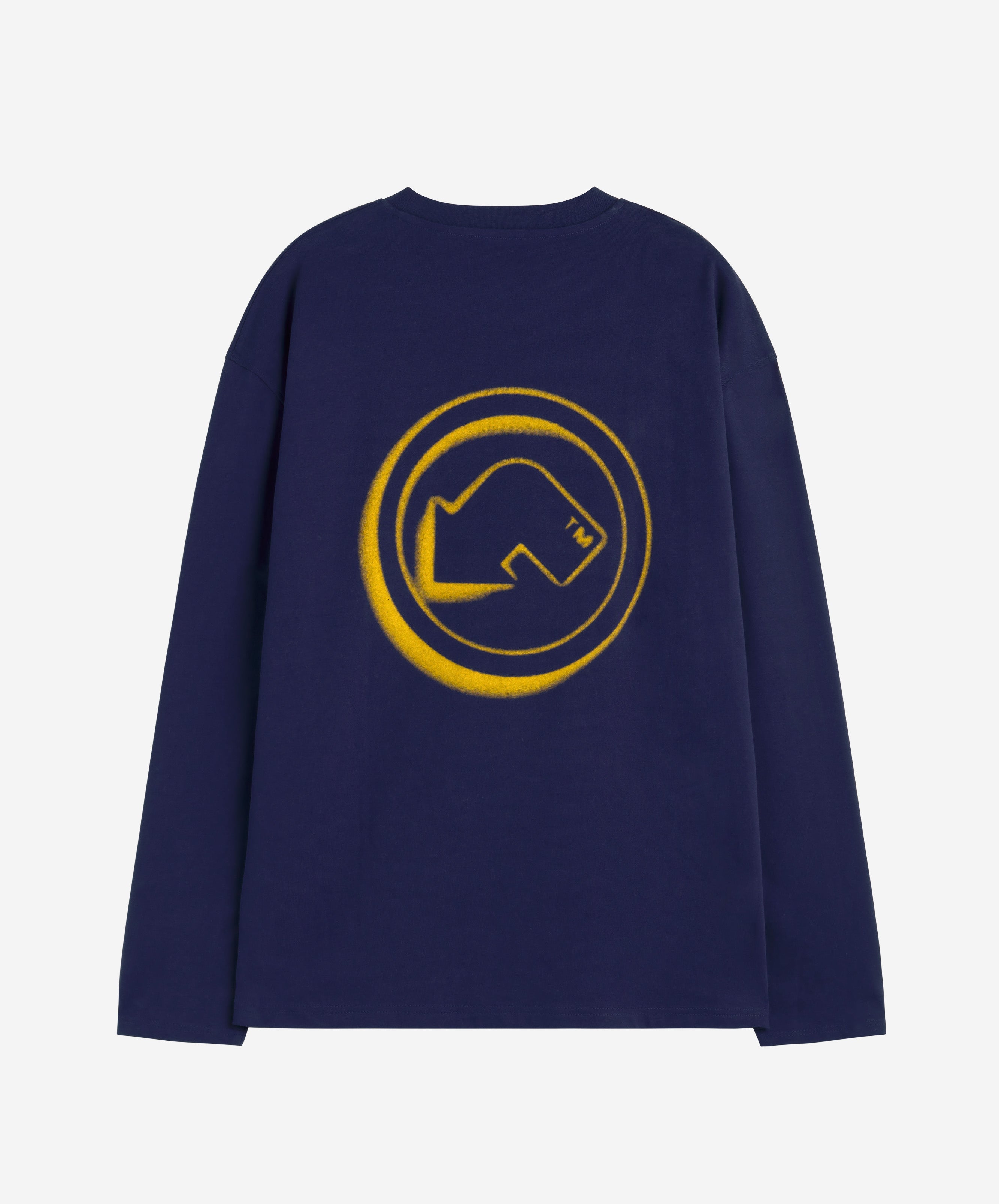 LOGO LONGSLEEVE TEE NAVY