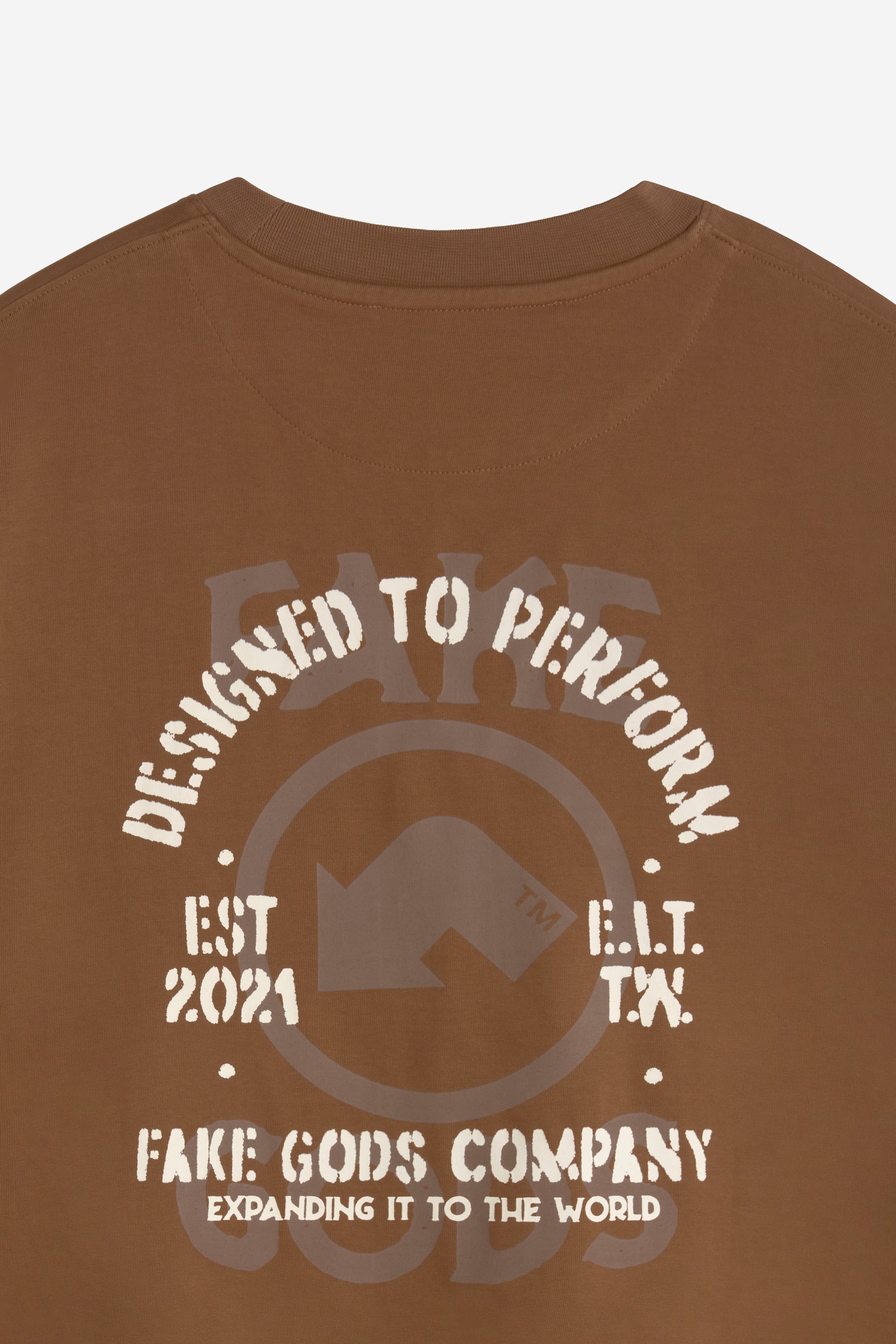 HIGHWAY TEE BROWN