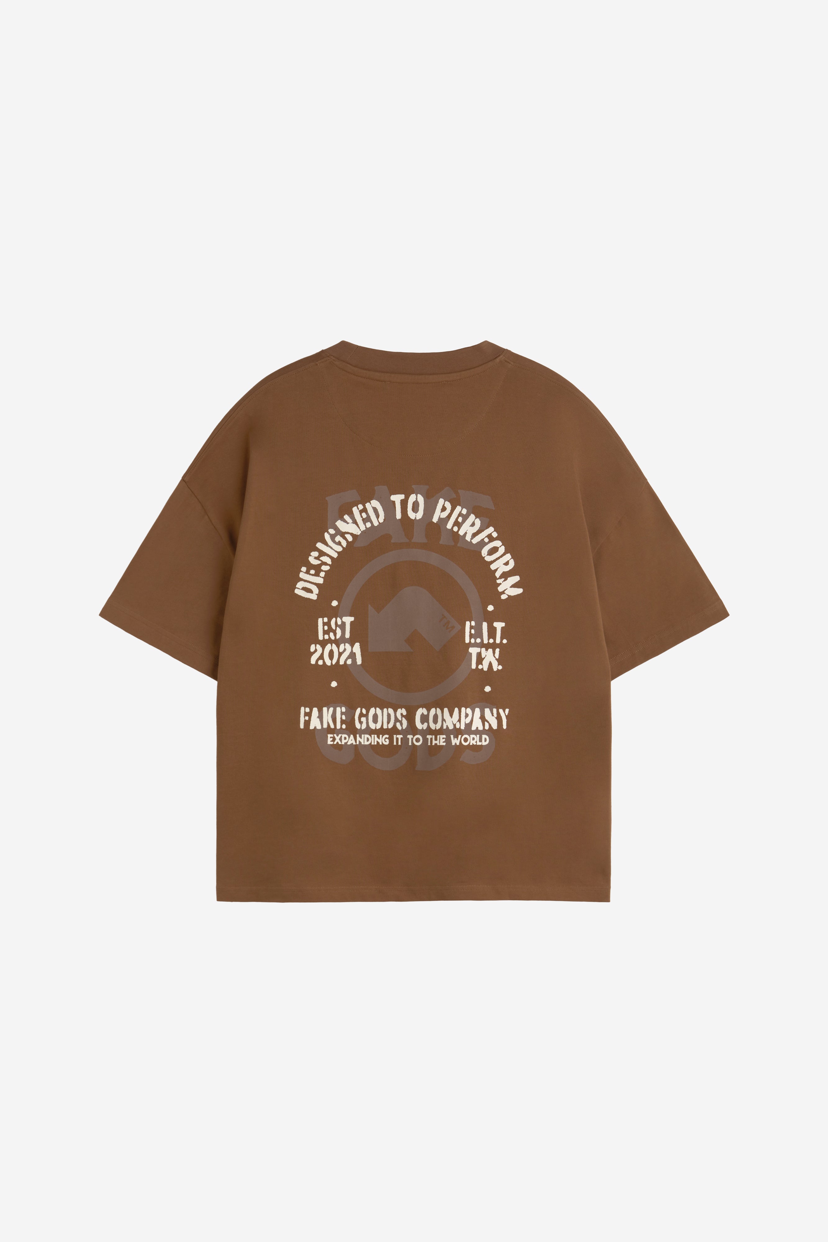 HIGHWAY TEE BROWN