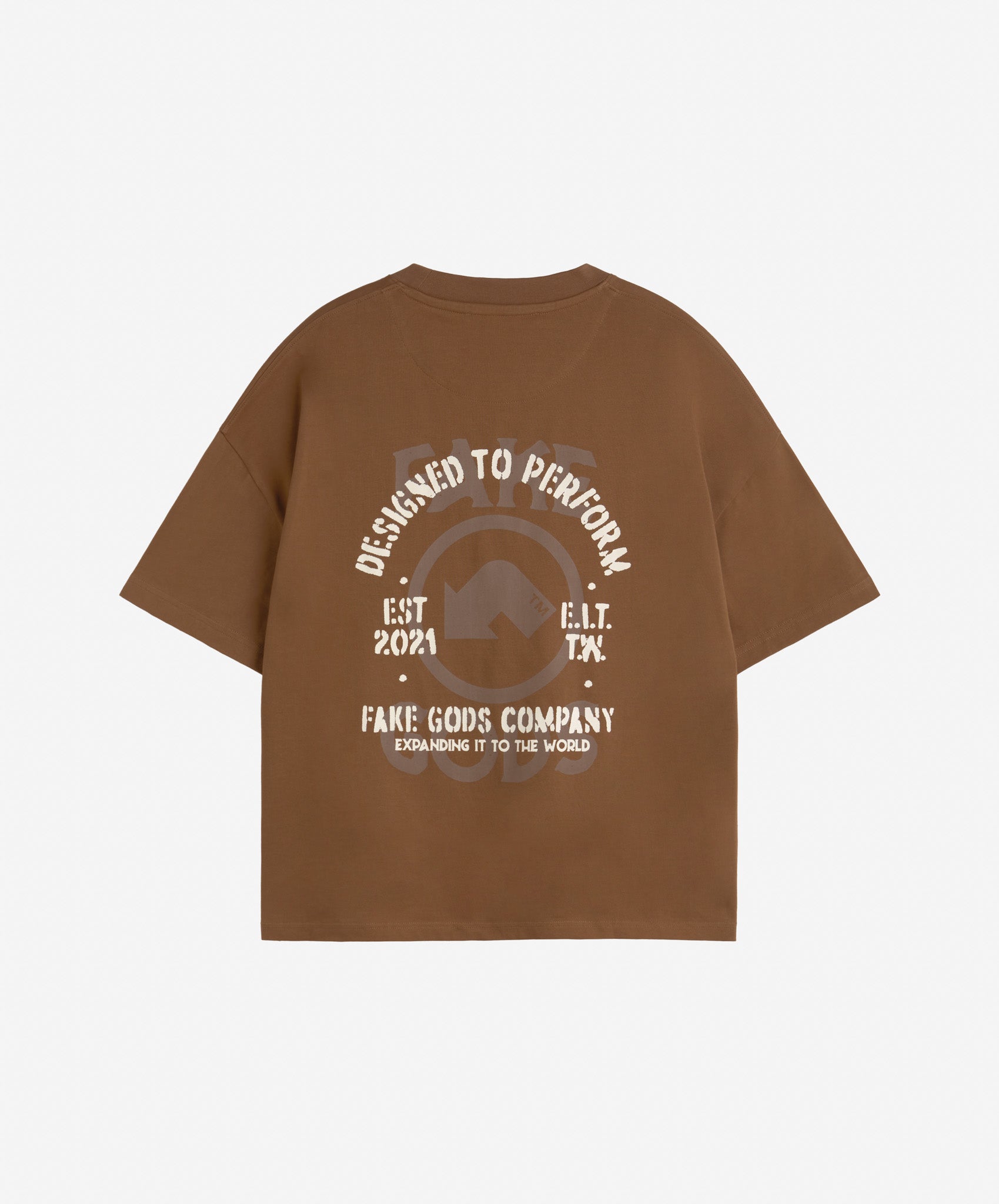 HIGHWAY TEE BROWN