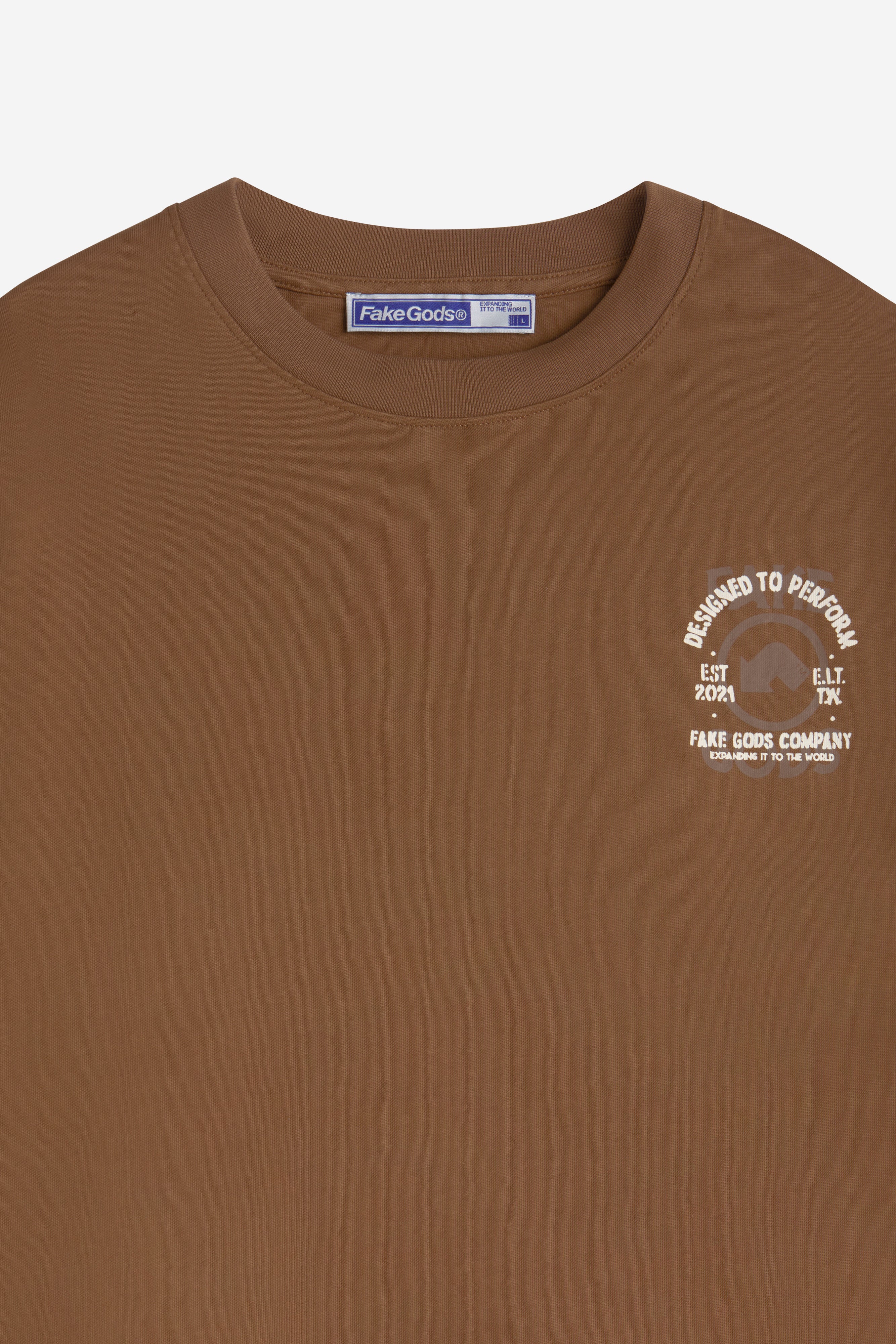 HIGHWAY TEE BROWN