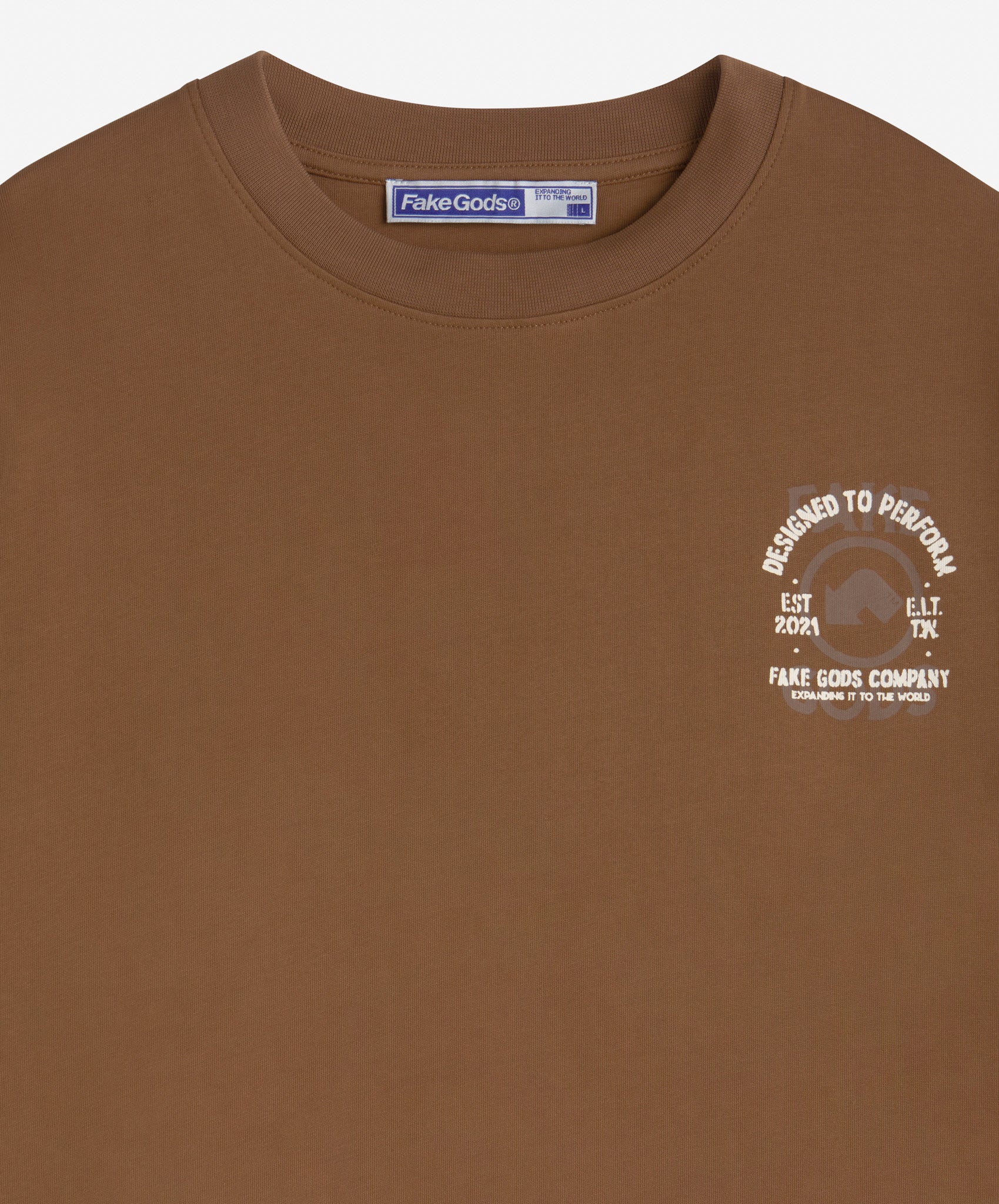 HIGHWAY TEE BROWN