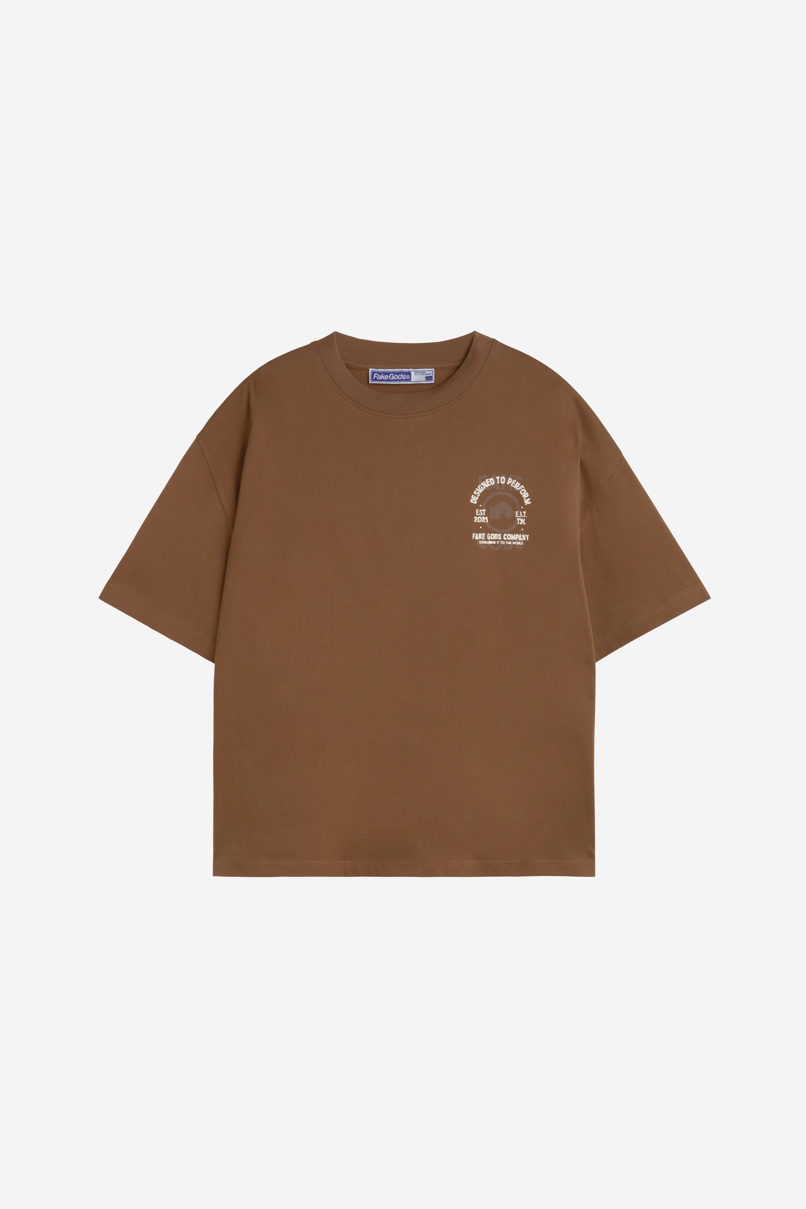 HIGHWAY TEE BROWN