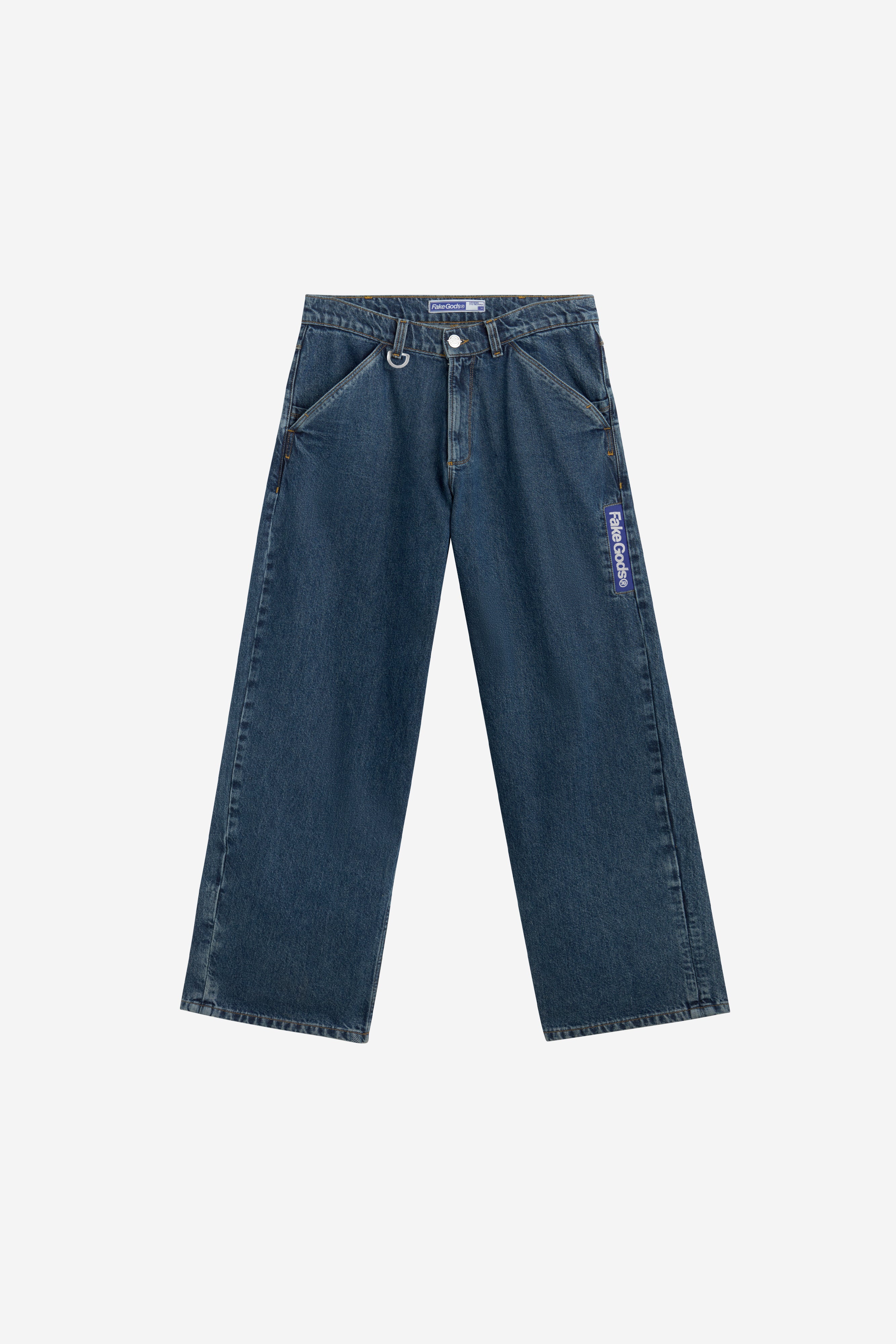 NAUTICAL DENIM JEANS BLUE