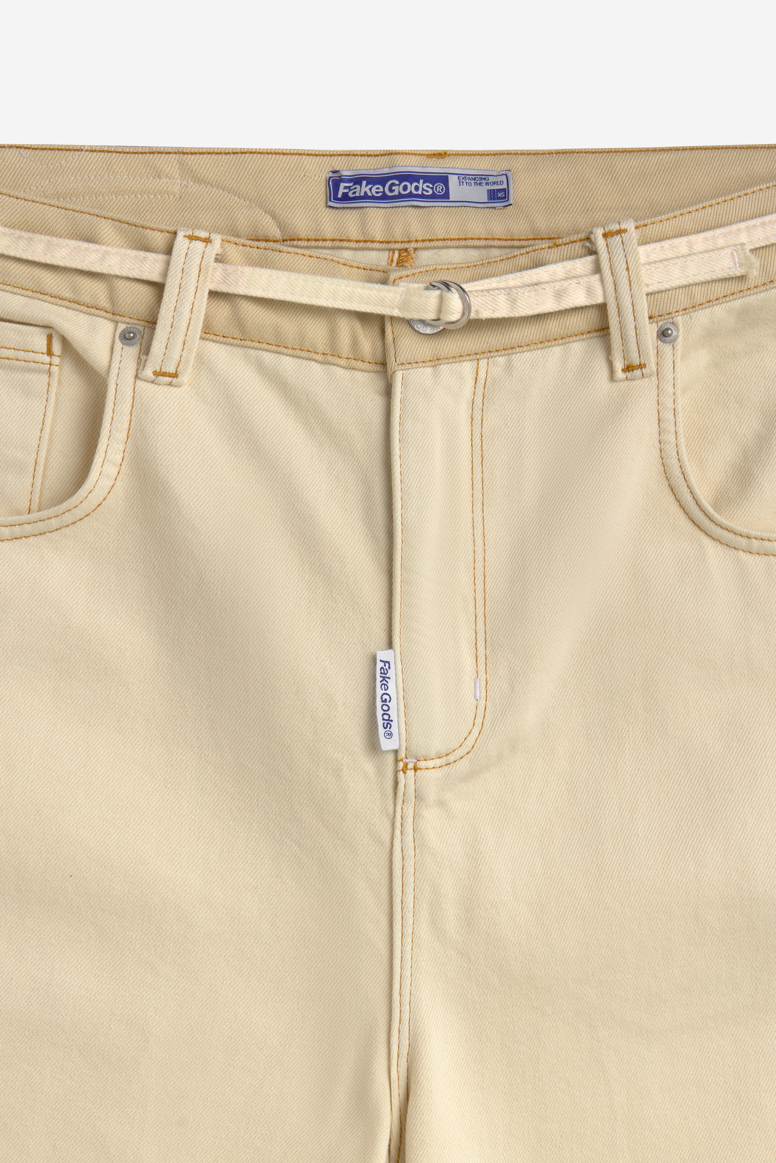 SAILOR DENIM JEANS CREAM