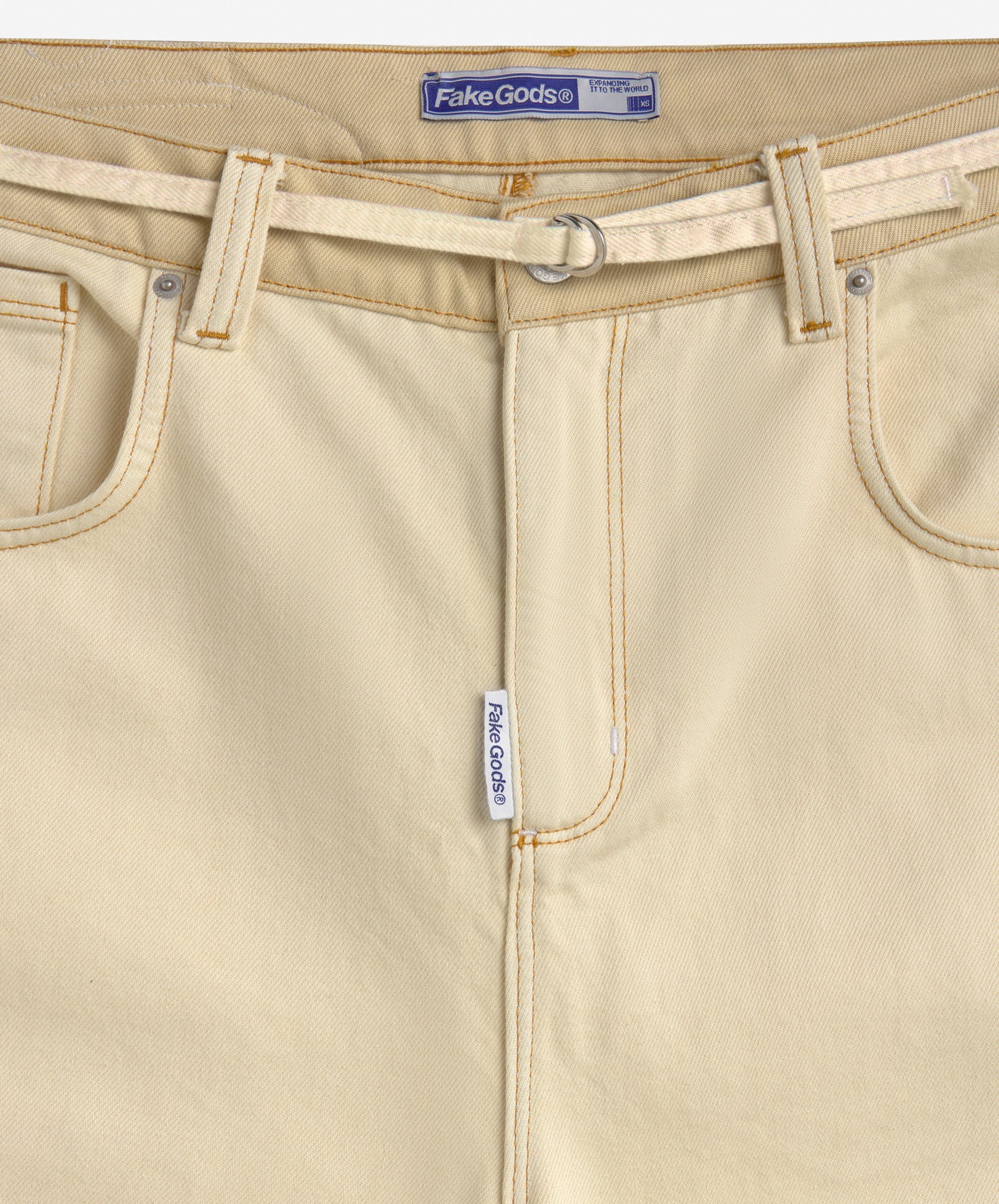 SAILOR DENIM JEANS CREAM