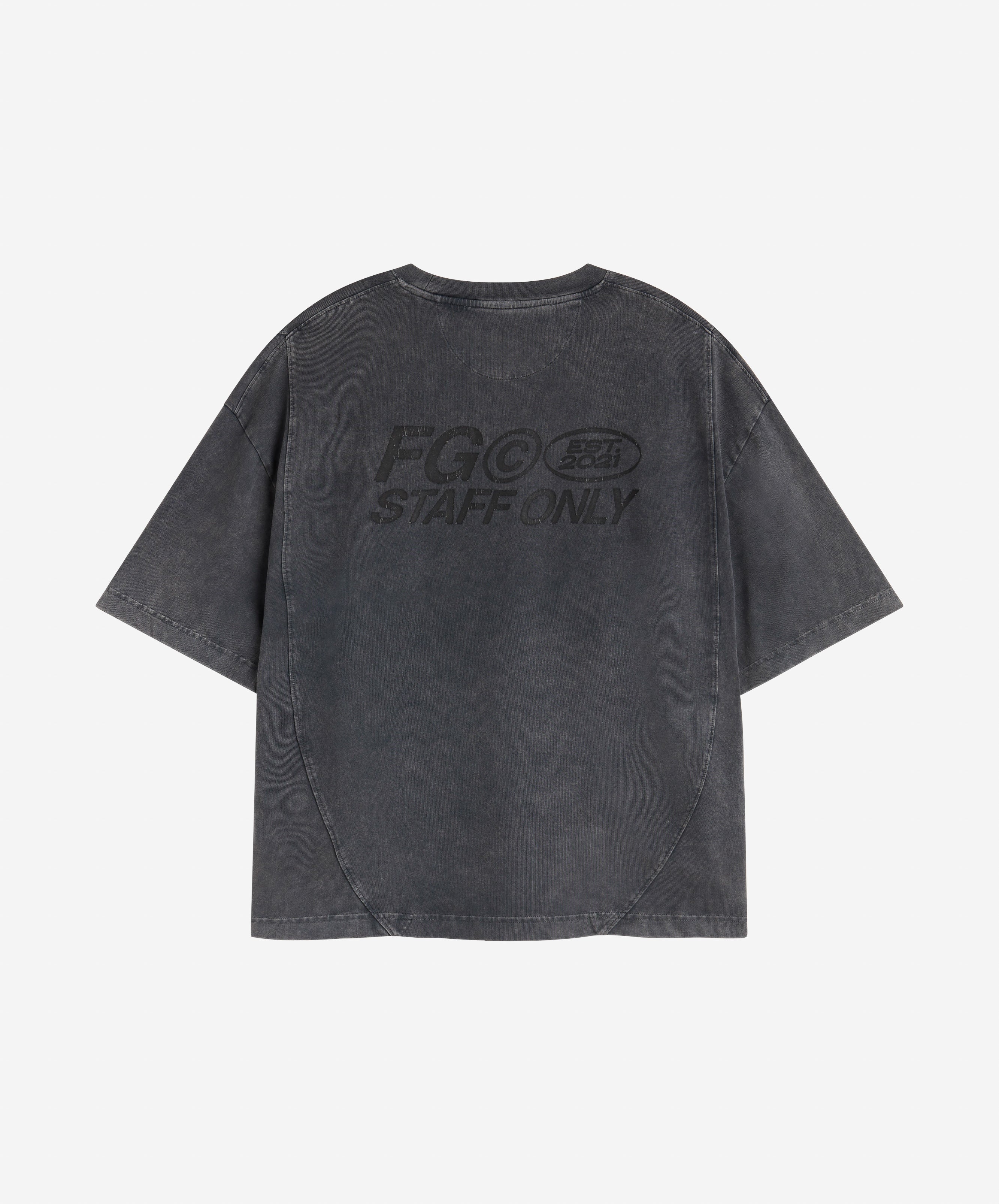 STAFF ONLY TEE BLACK