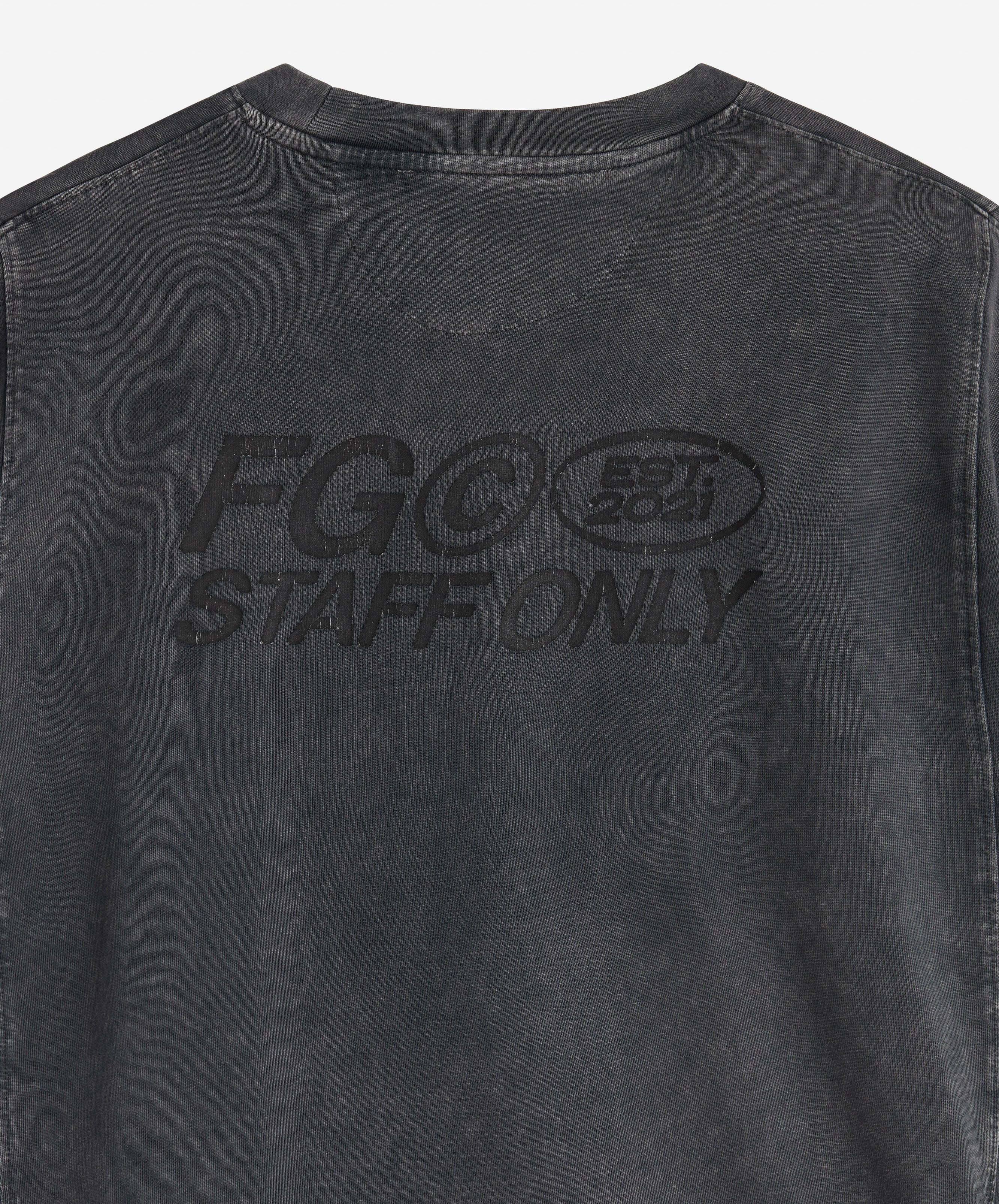 STAFF ONLY TEE BLACK