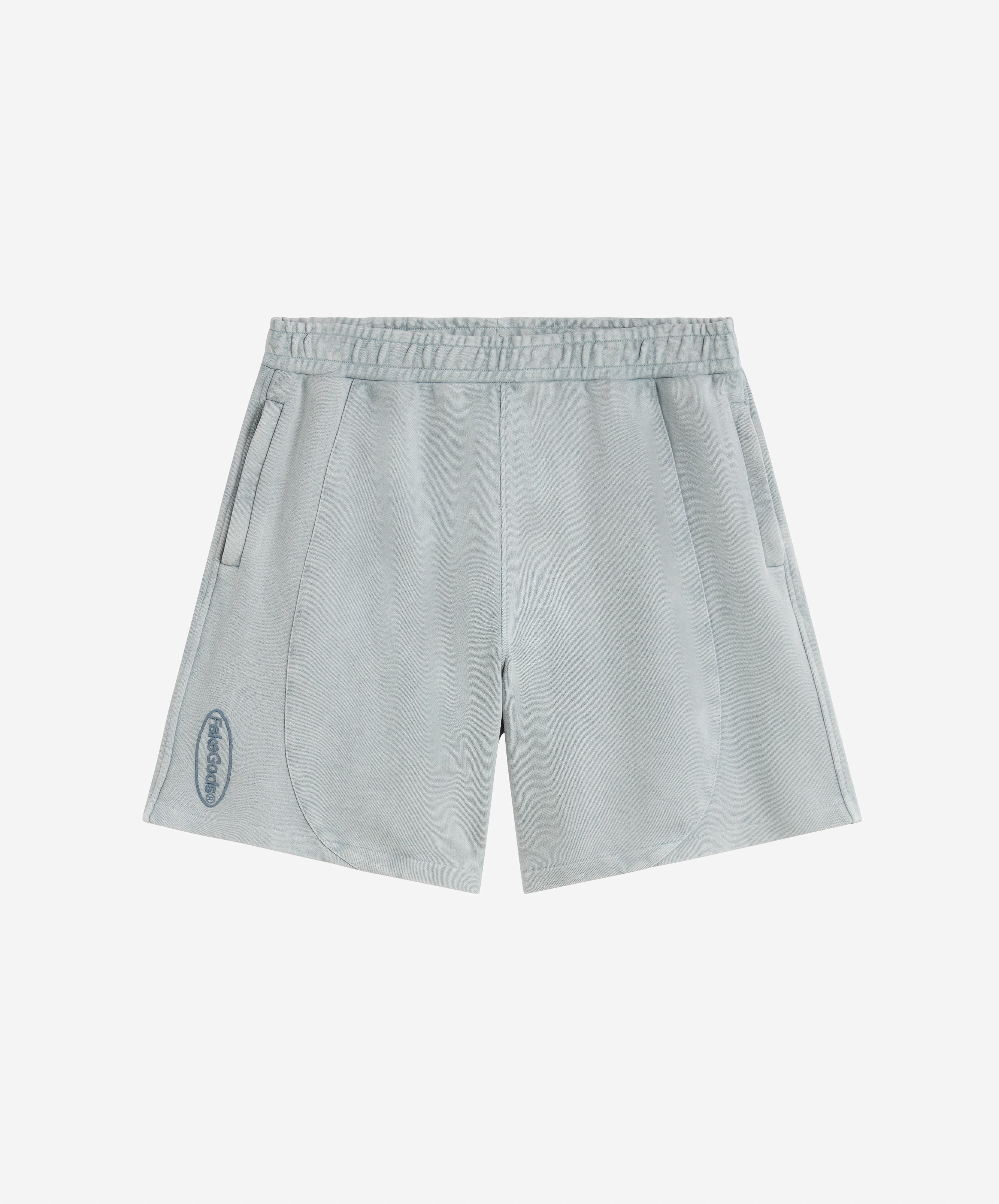 GARMENT DYED SHORTS BLUE