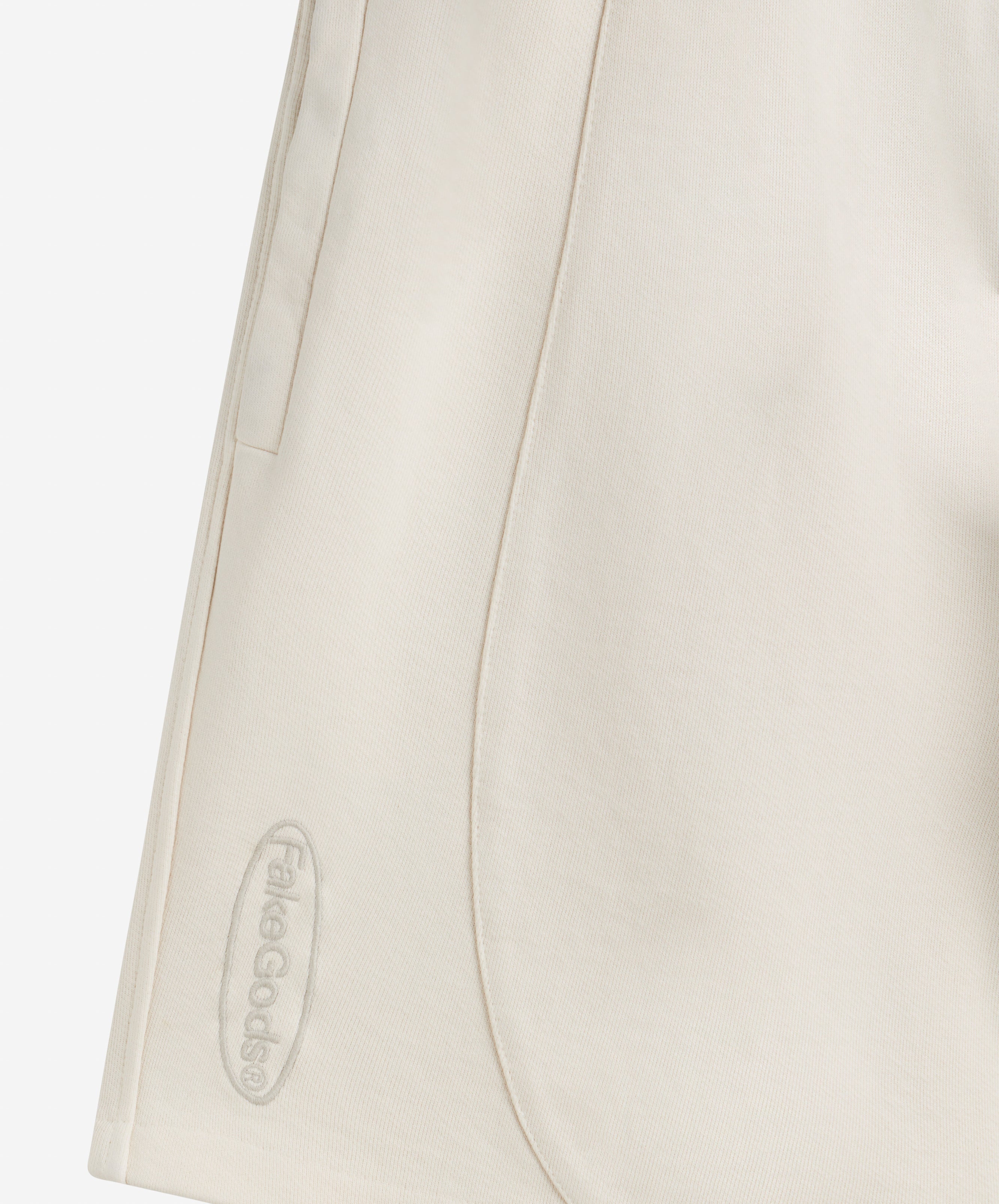 GARMENT DYED SHORTS CREAM