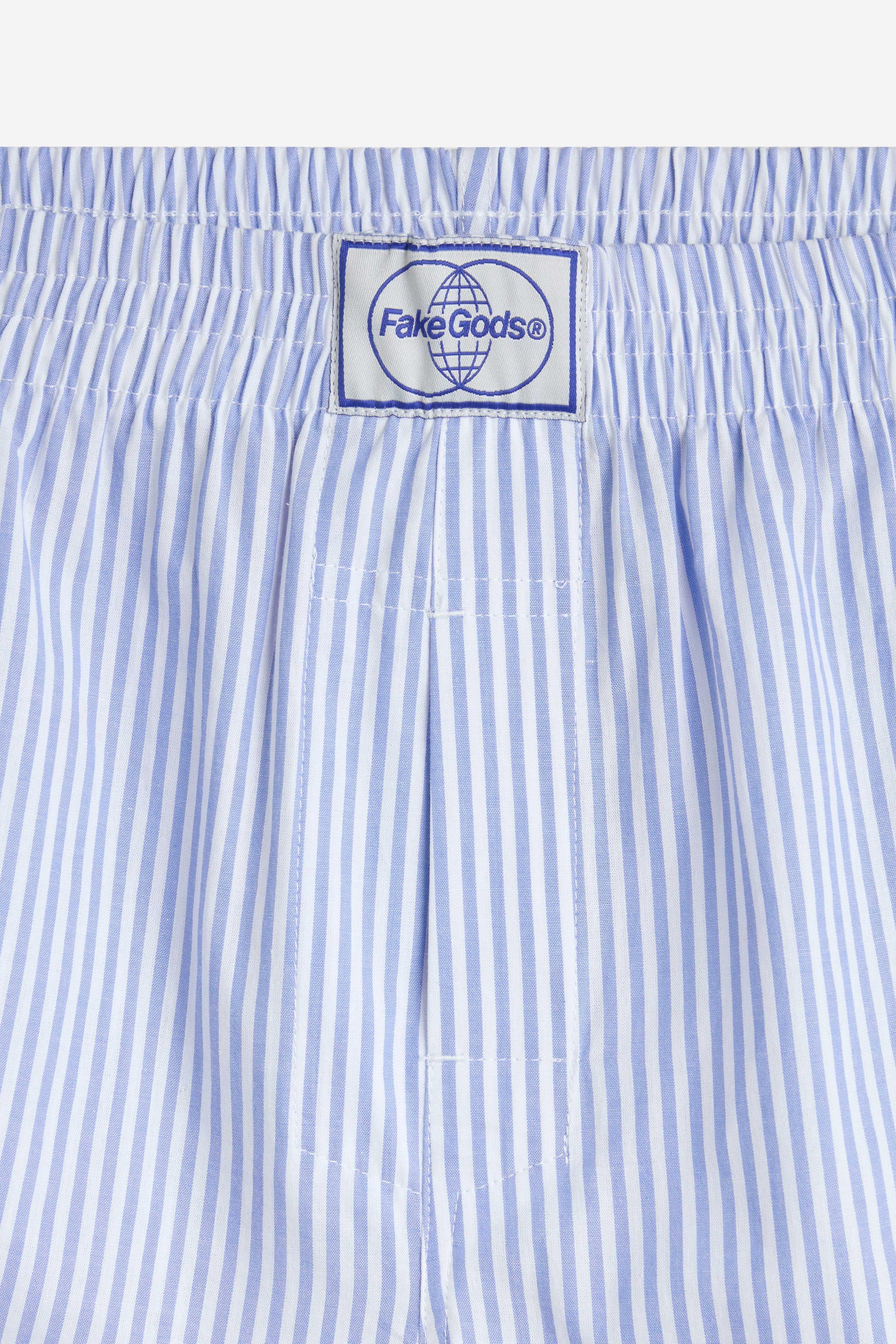 STRIPED BOXERS WHITE-BLUE