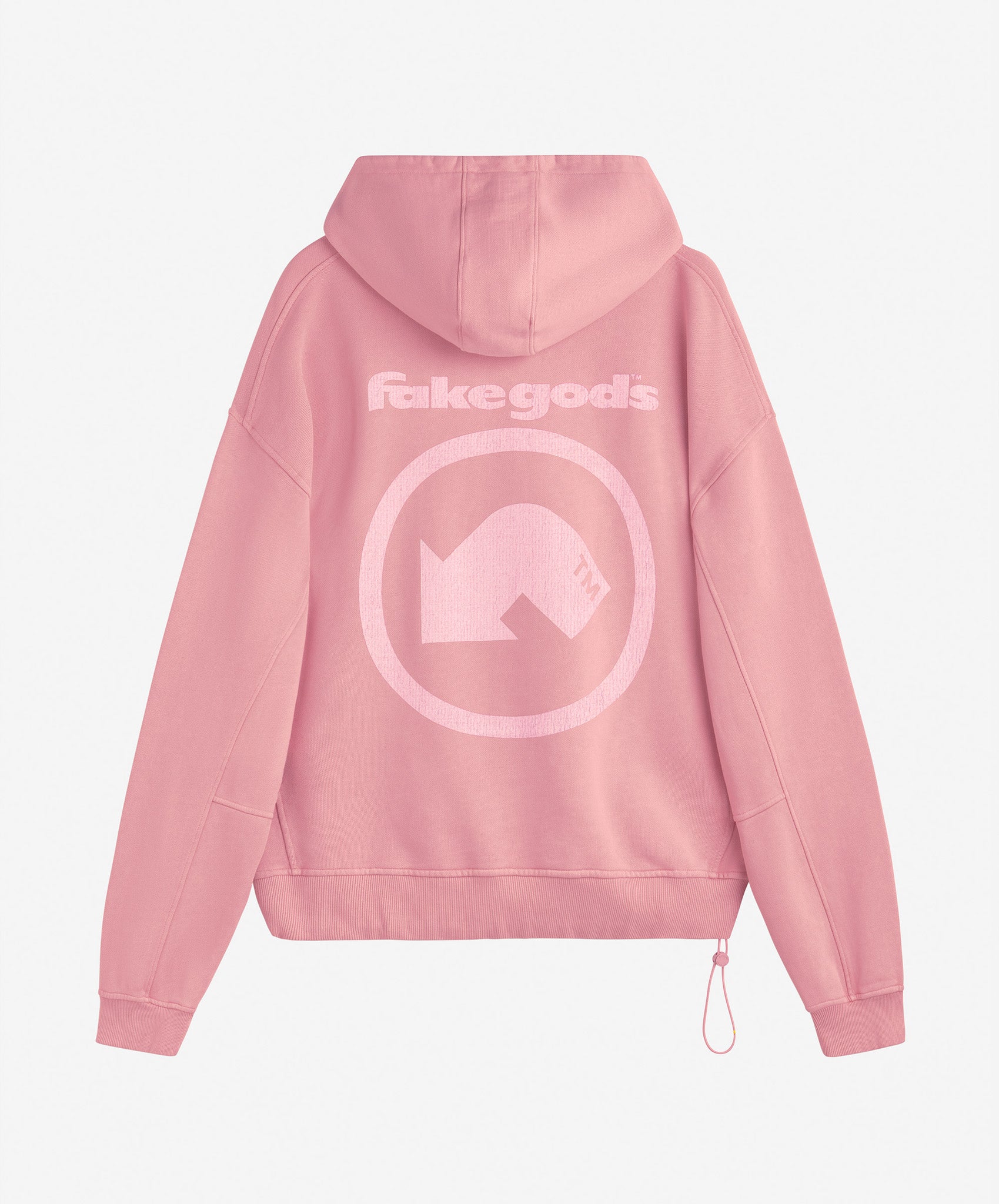 TM WASHED HOODIE ROSE