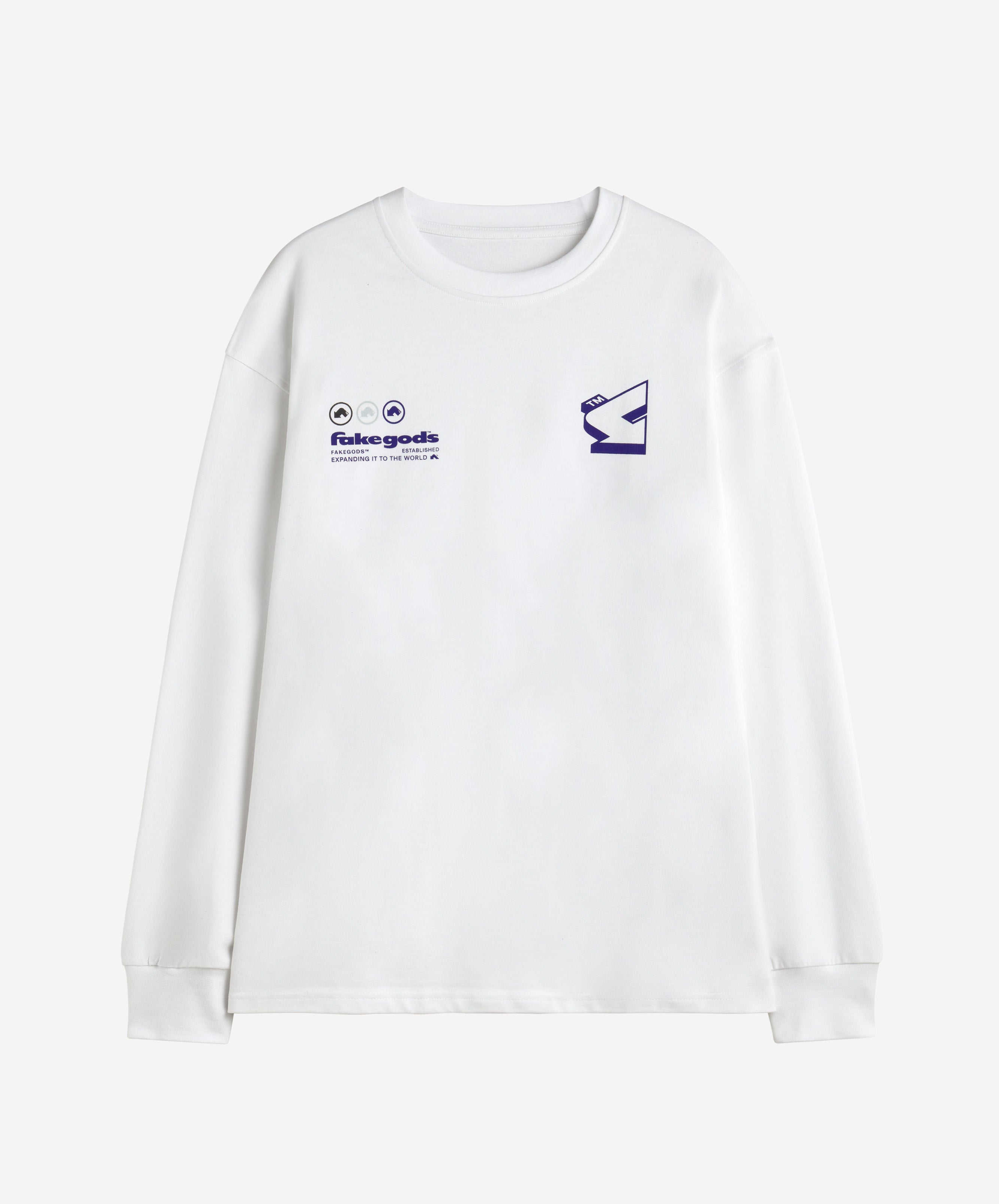 TM LONGSLEEVE TEE WHITE