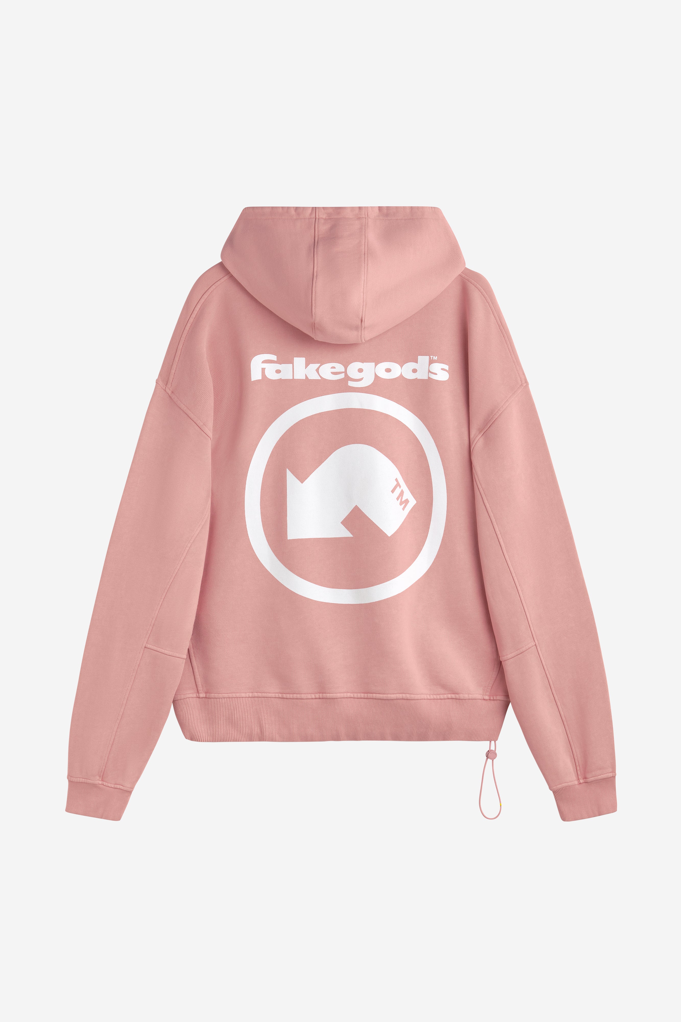 TM WASHED HOODIE ROSE