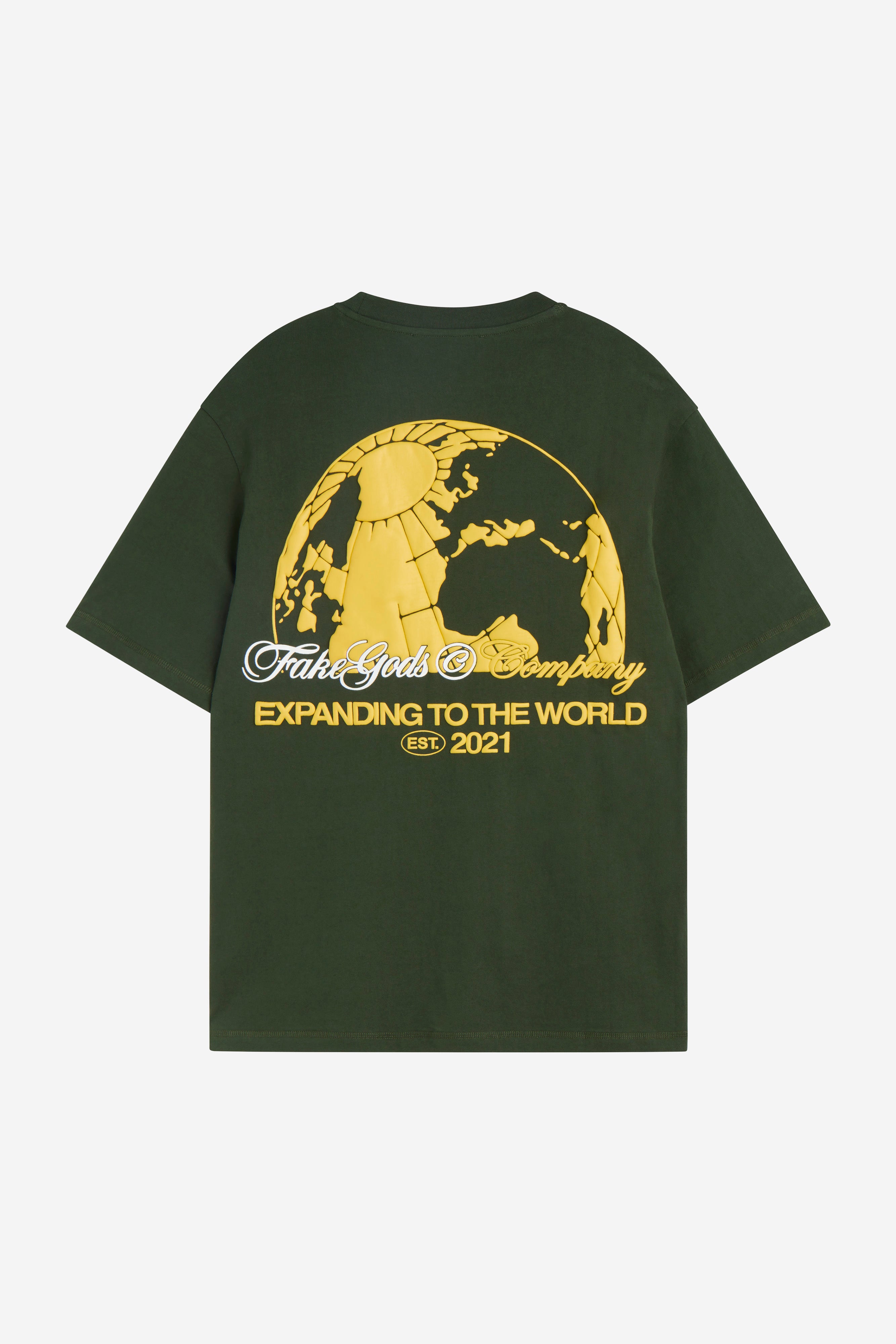 EXPANDING IT TEE DARK GREEN