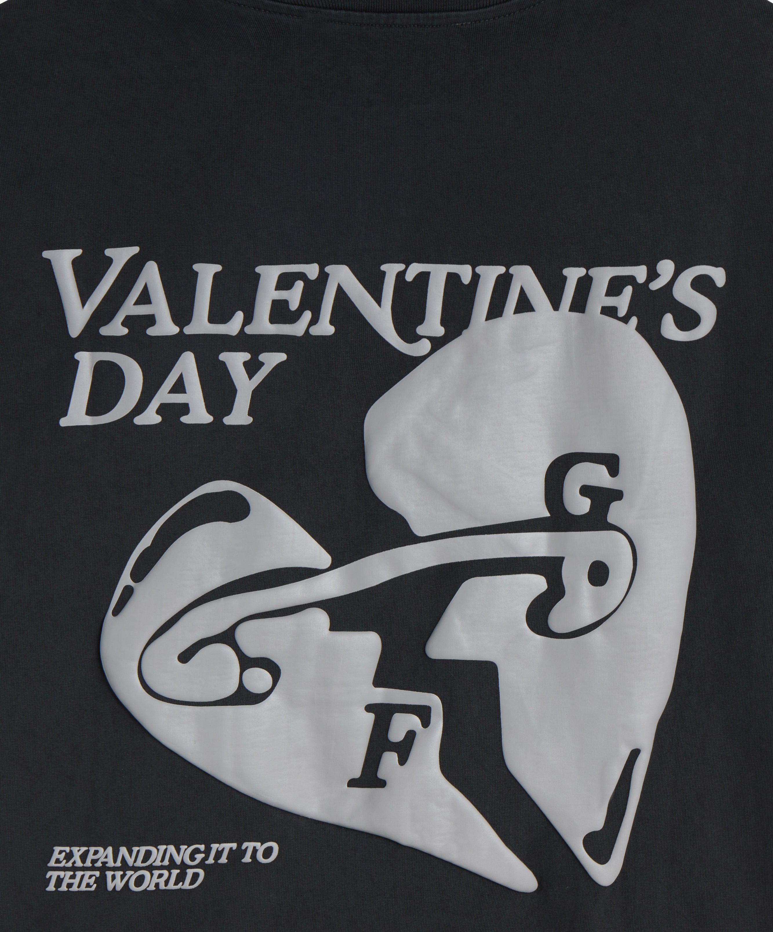 VALENTINE'S TEE GREY