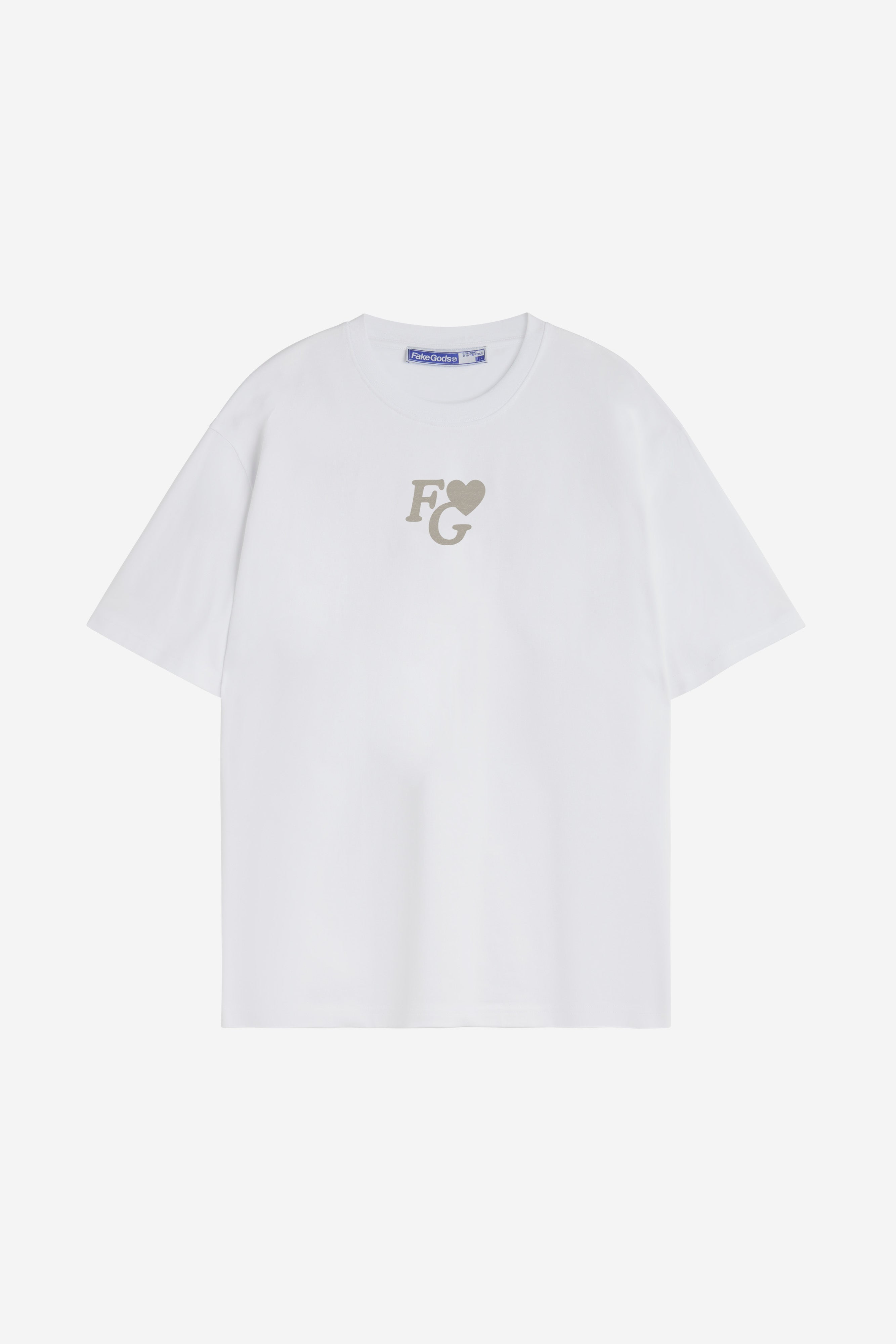 VALENTINE'S TEE MONOCHROME WHITE