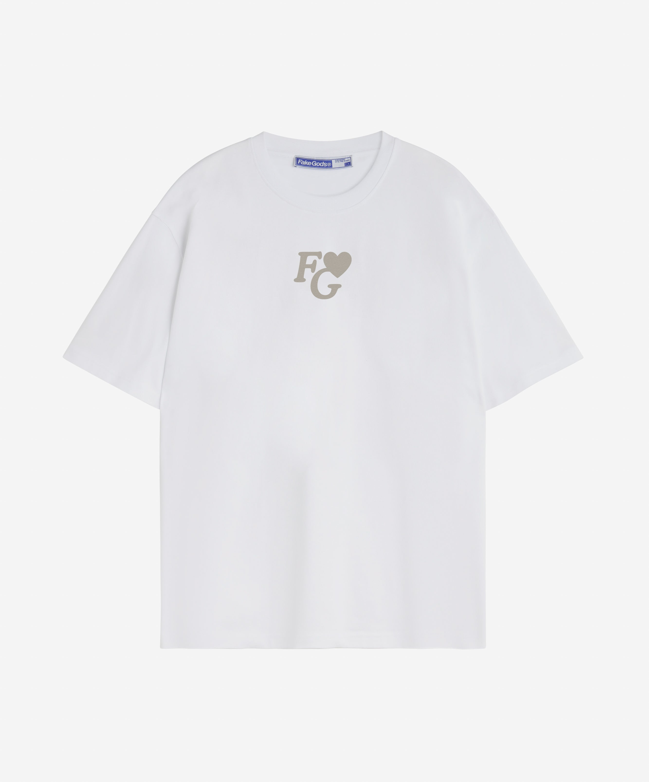 VALENTINE'S TEE MONOCHROME WHITE