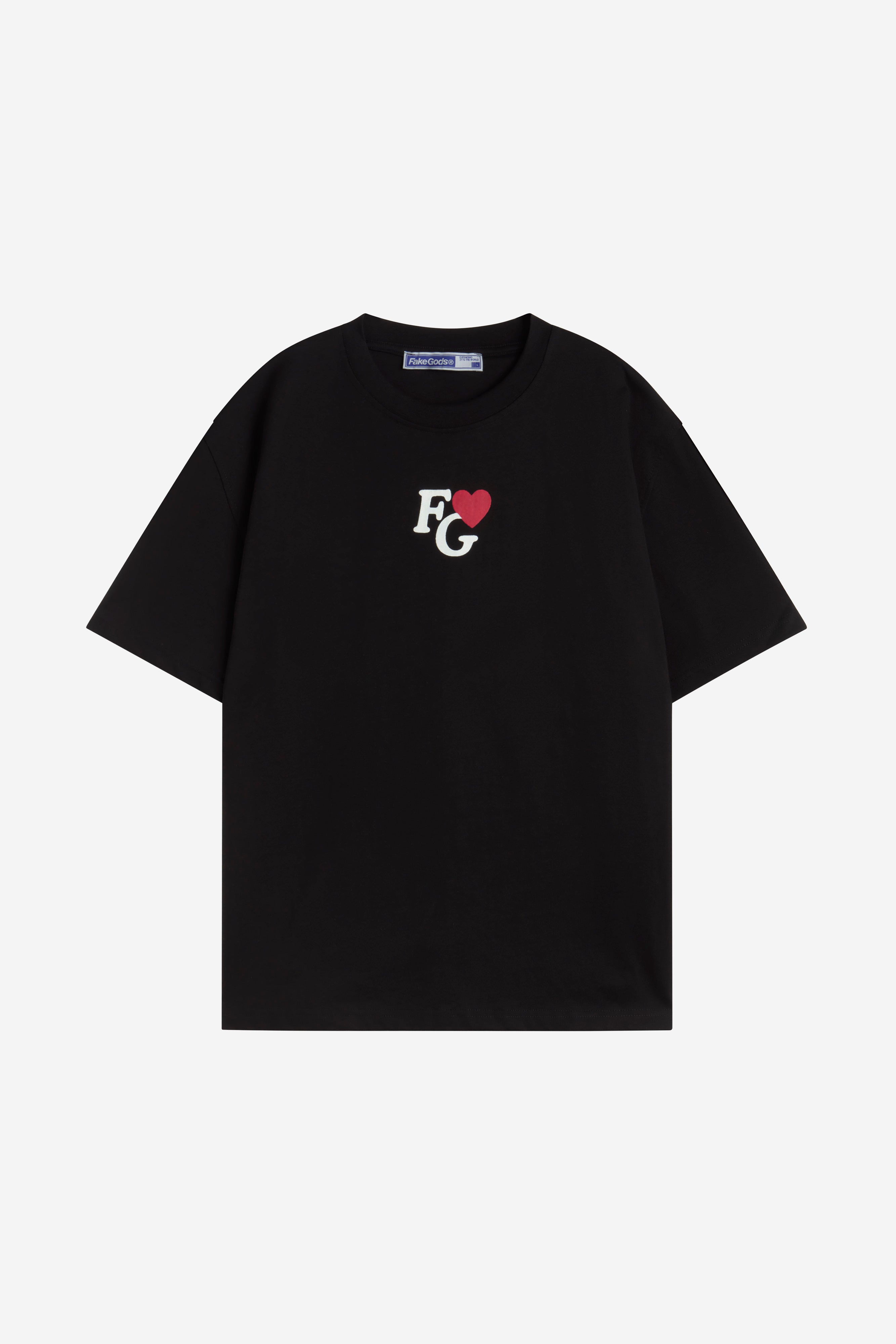 NOT YET VALENTINE'S TEE BLACK