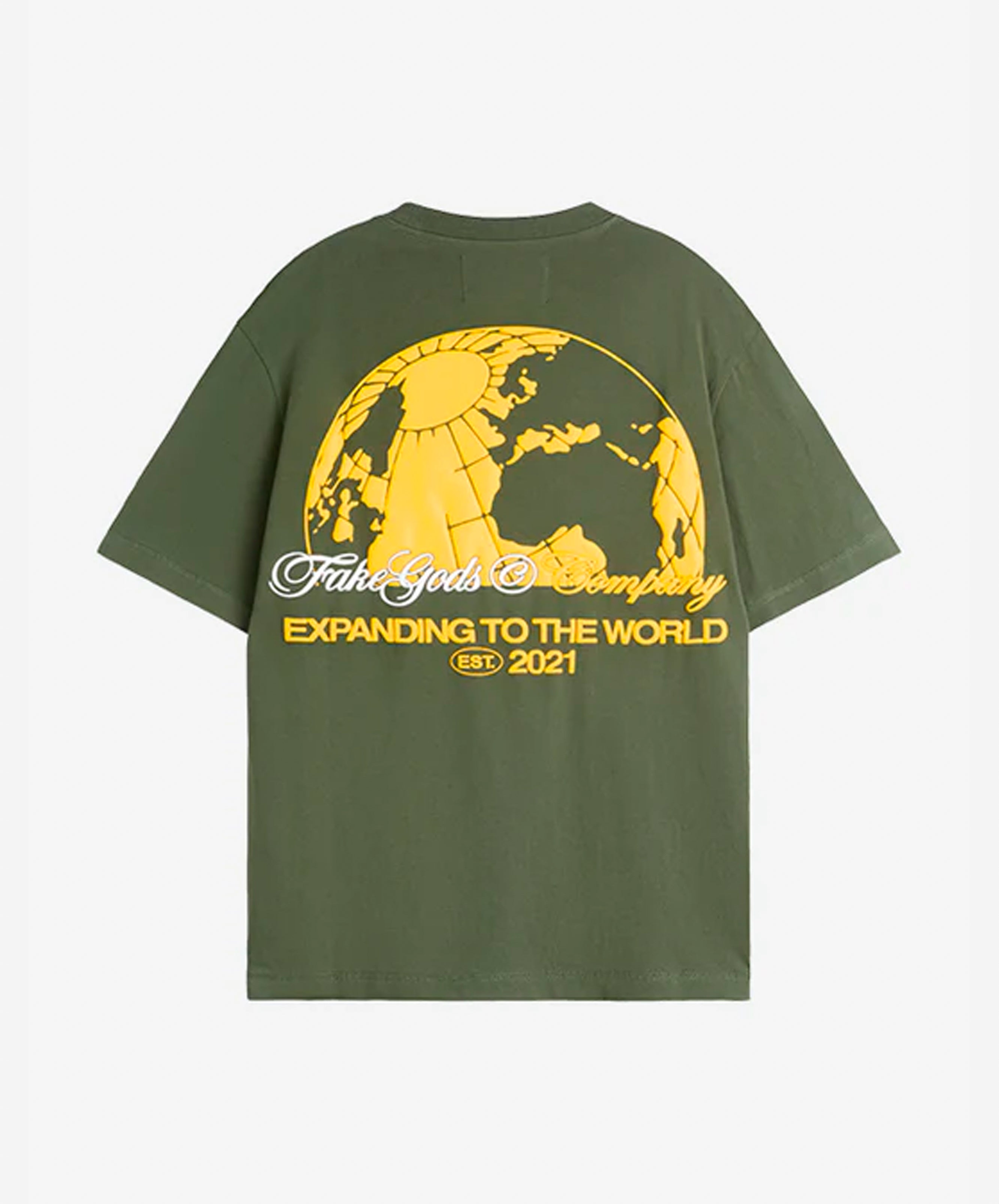 EXPANDING IT TEE MILITARY GREEN