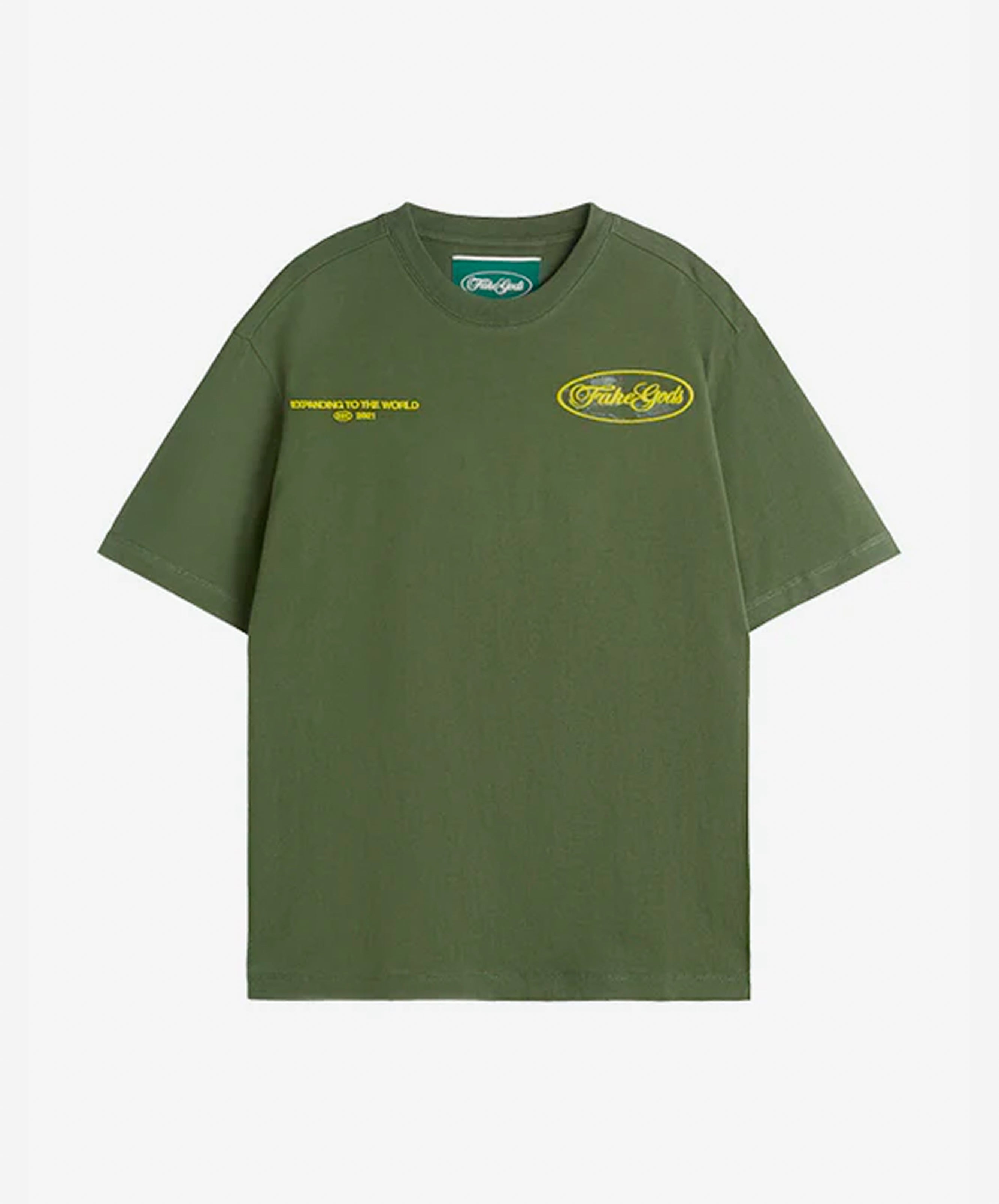 EXPANDING IT TEE MILITARY GREEN